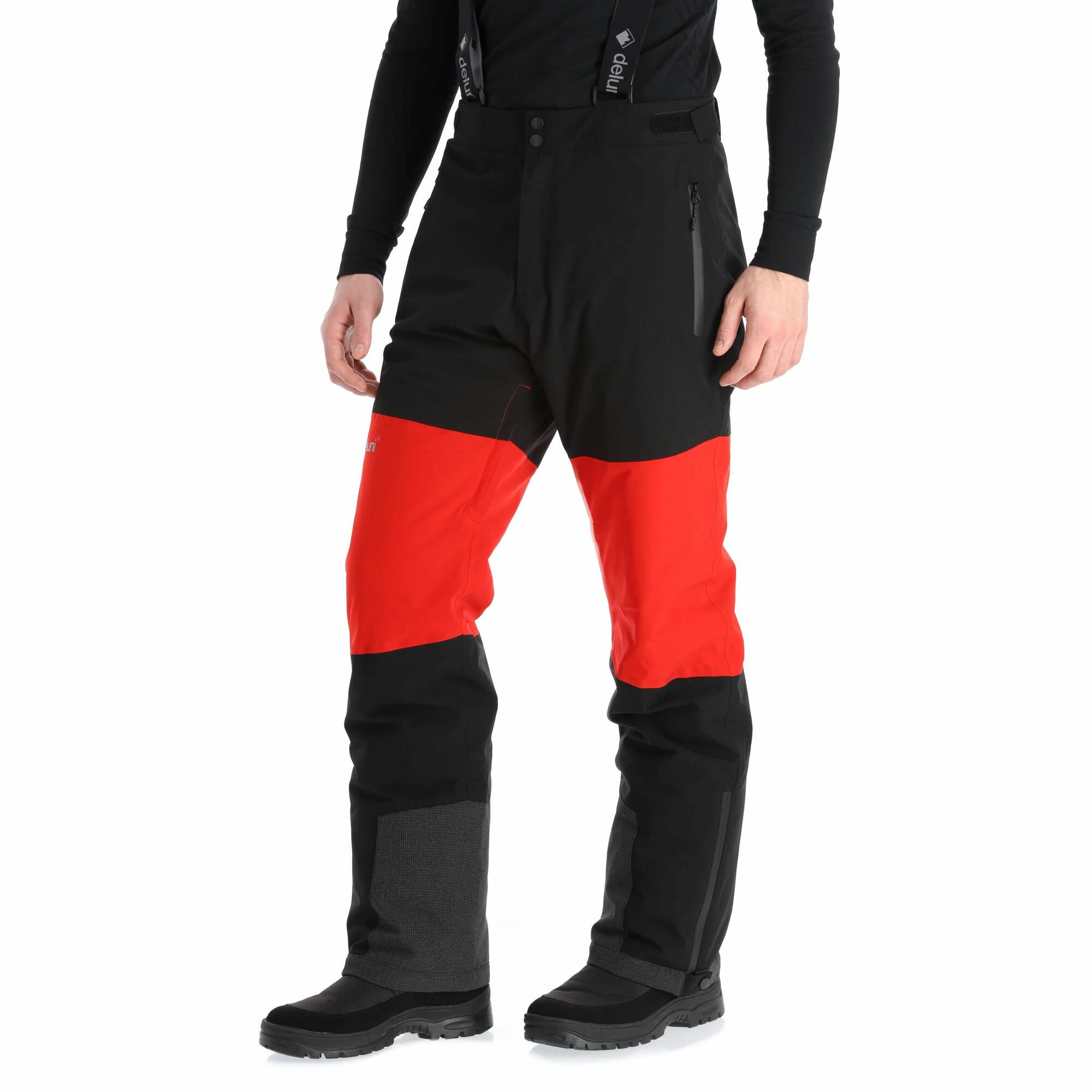 Deluni, Icerocker Pro/Plus Ski Pants Men Red - Image 4
