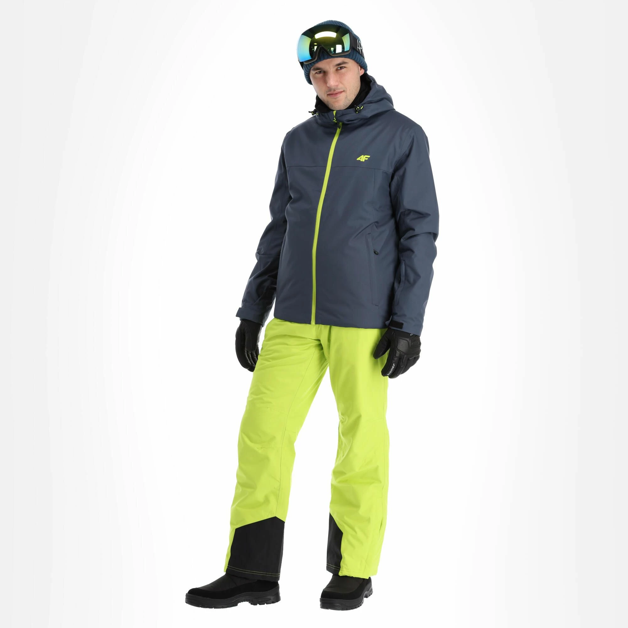 4F, Kumn001 Ski Jacket Men Anthracite Grey