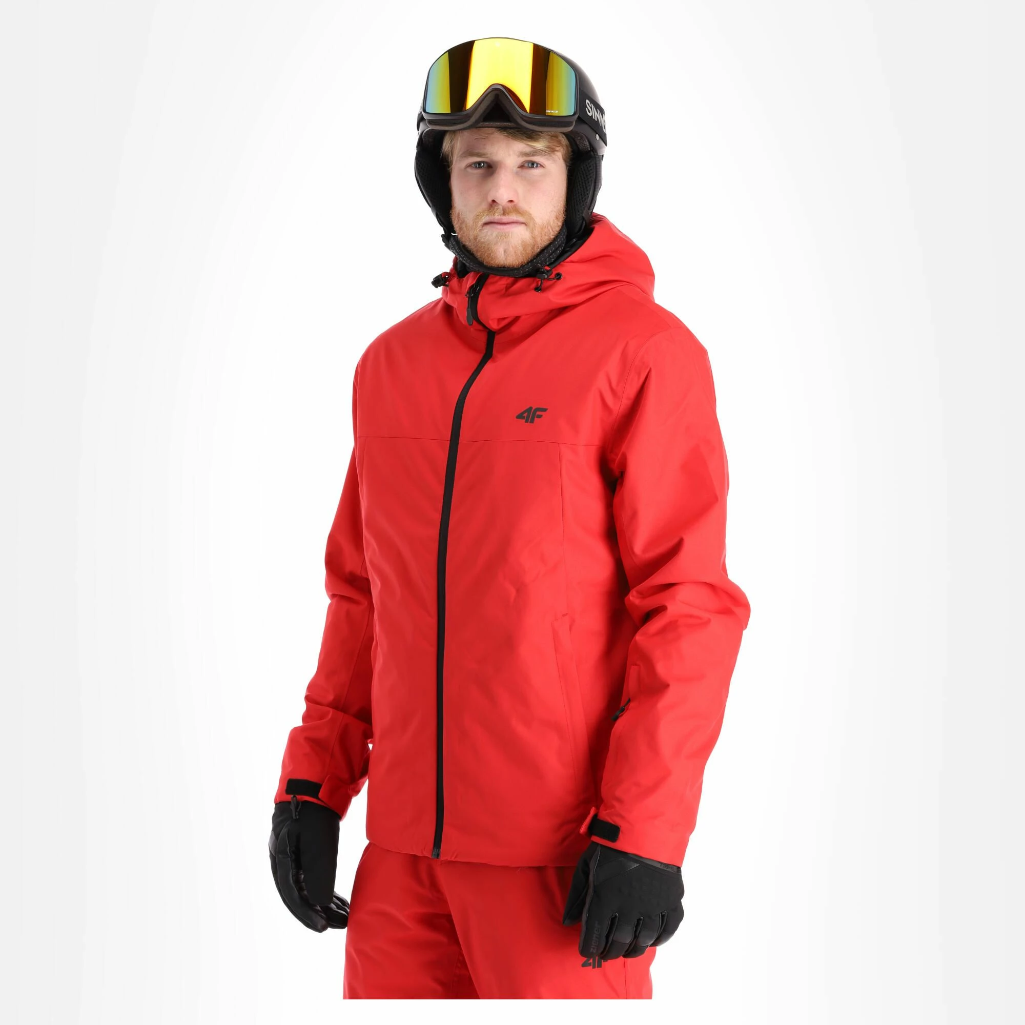 4F, Kumn001 Ski Jacket Men Red - Image 2