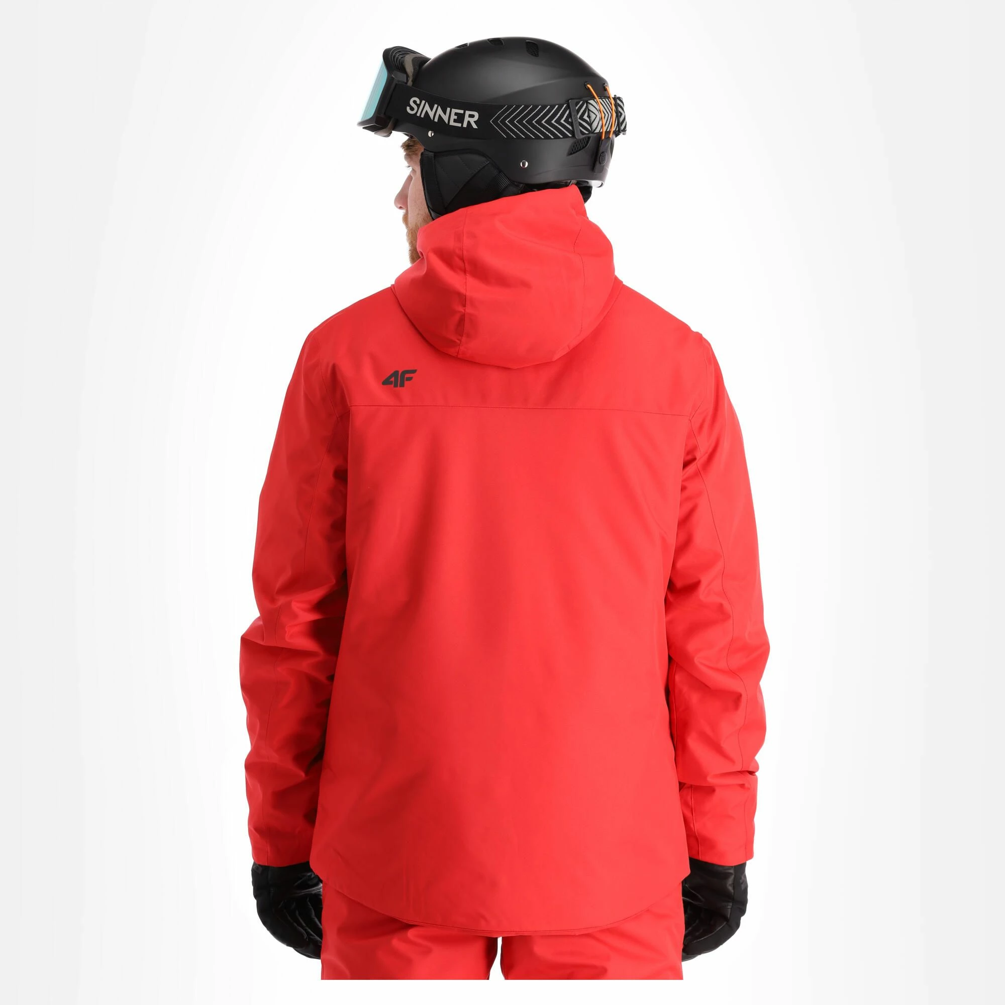 4F, Kumn001 Ski Jacket Men Red - Image 3