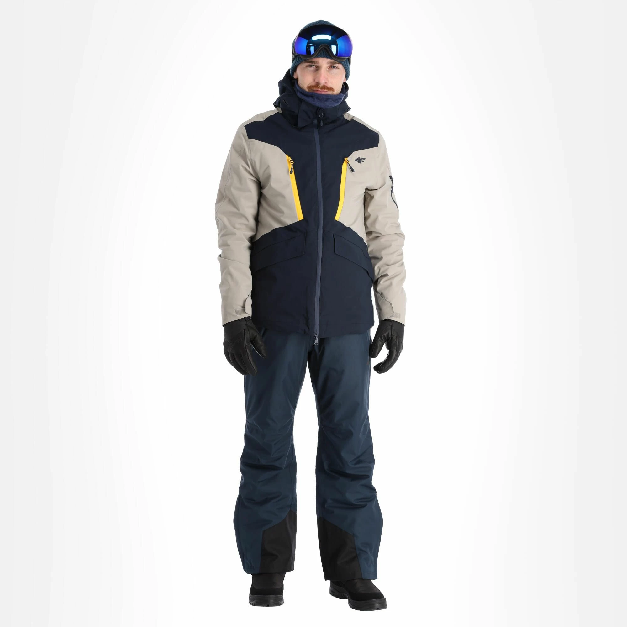 4F, Kumn008 Ski Jacket Men Dark Blue