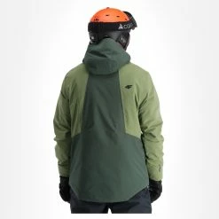 4F, Kumn008 Ski Jacket Men Dark Green 7 4F, Kumn008 Ski Jacket Men Dark Green -Obermeyer Shop 4f kumn008 aa jas gevoerd heren dark groen 224fxxx109v3 BI 03
