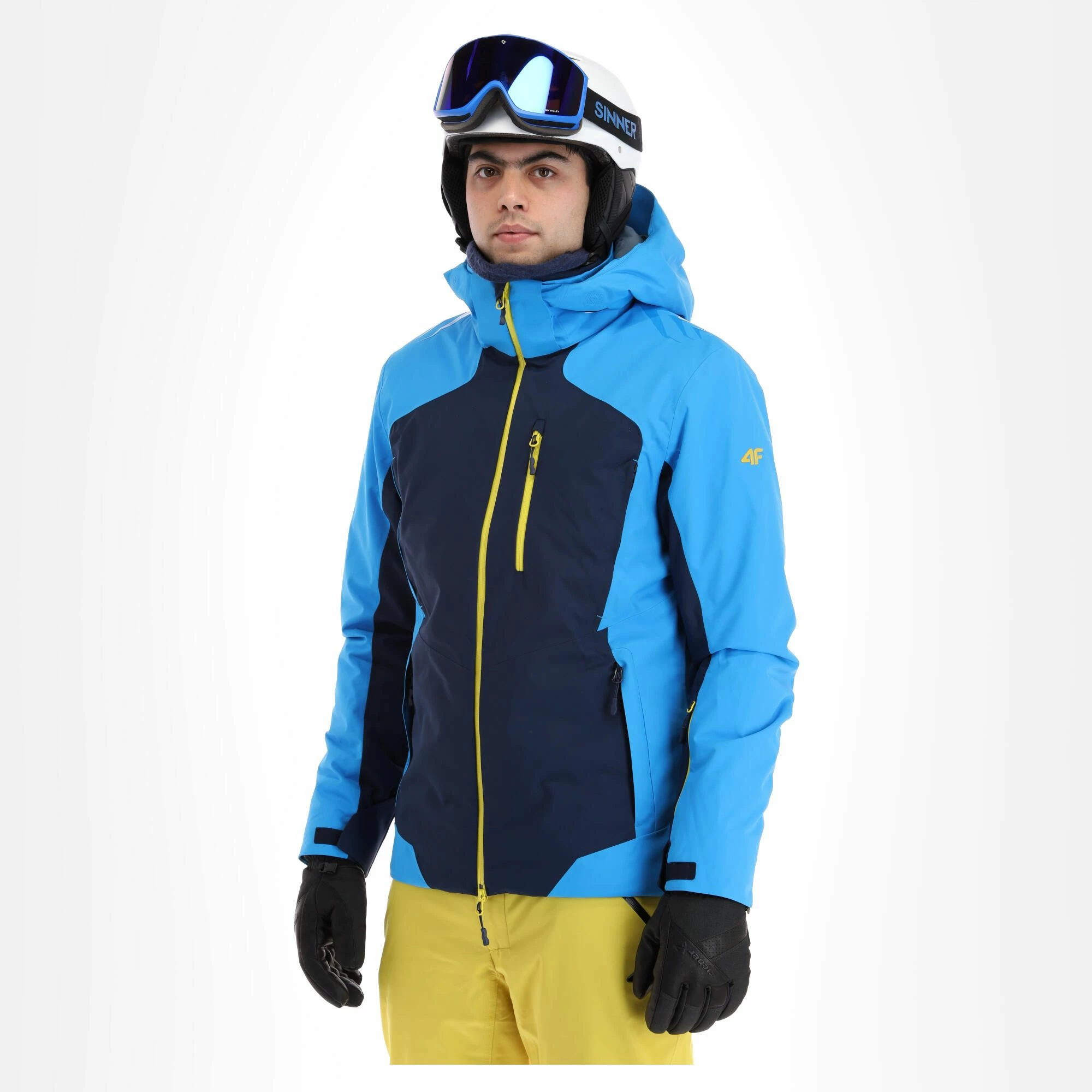 4F, Kumn010 Ski Jacket Men Blue - Image 2