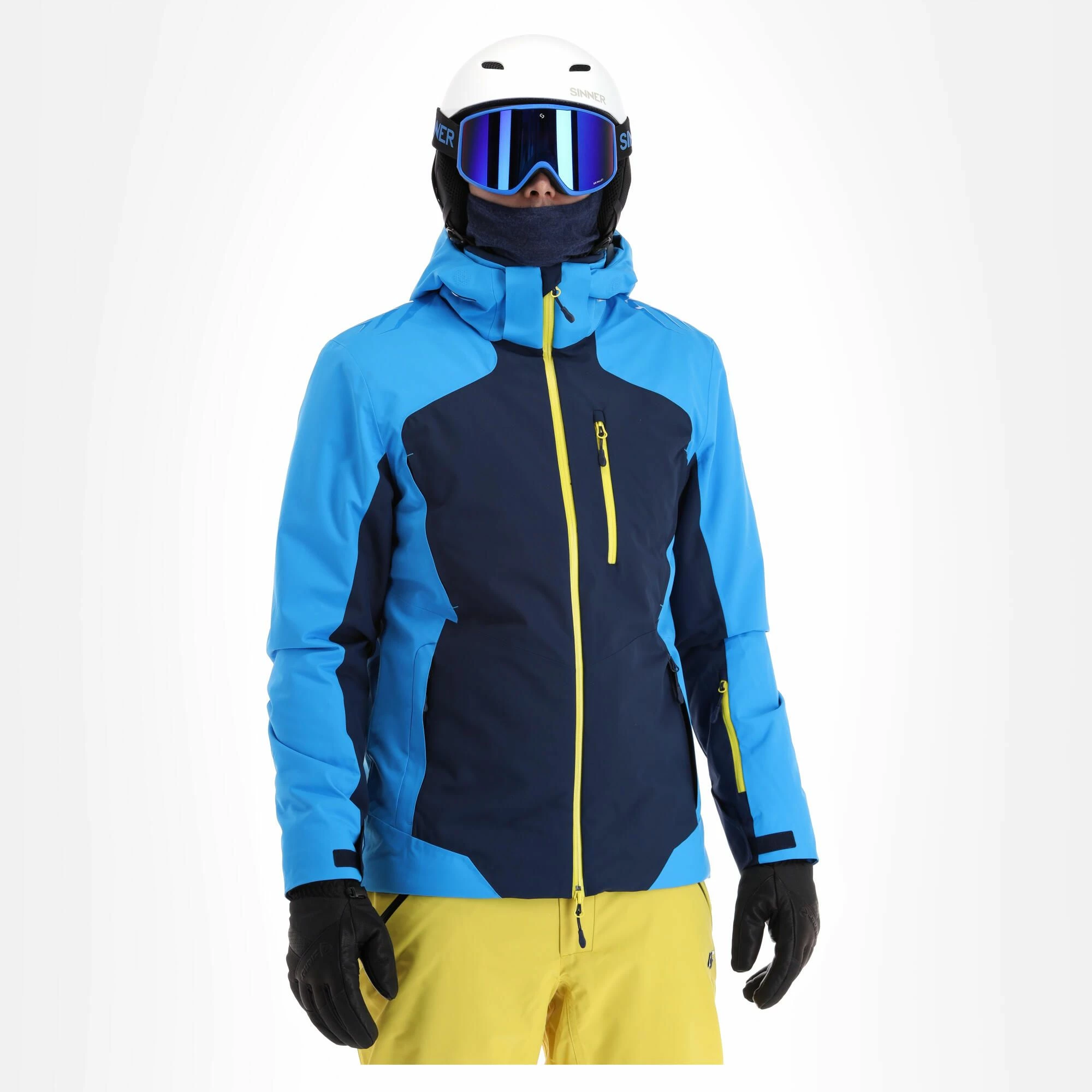 4F, Kumn010 Ski Jacket Men Blue - Image 4