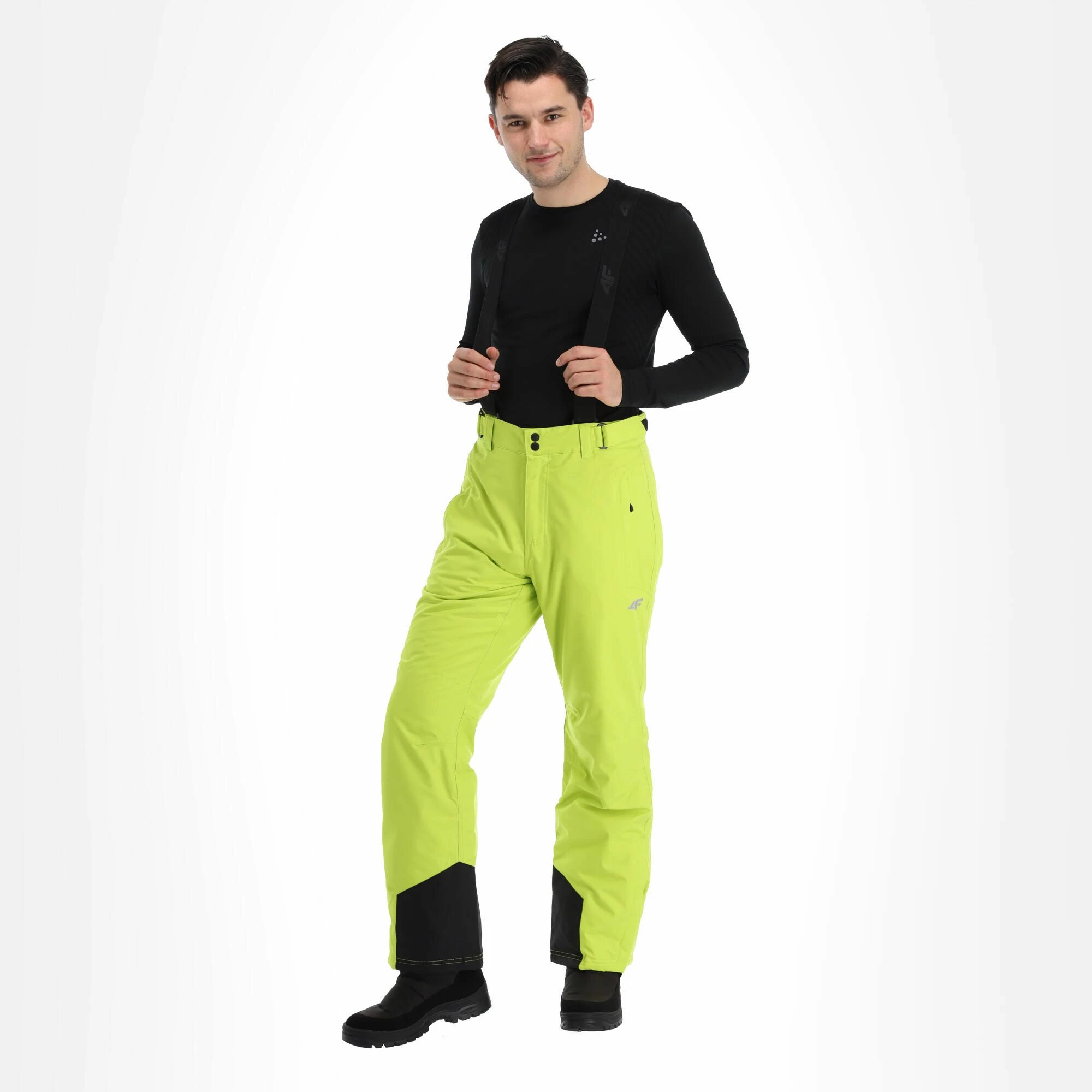 4F, Spmn001 Ski Pants Men Canary Green