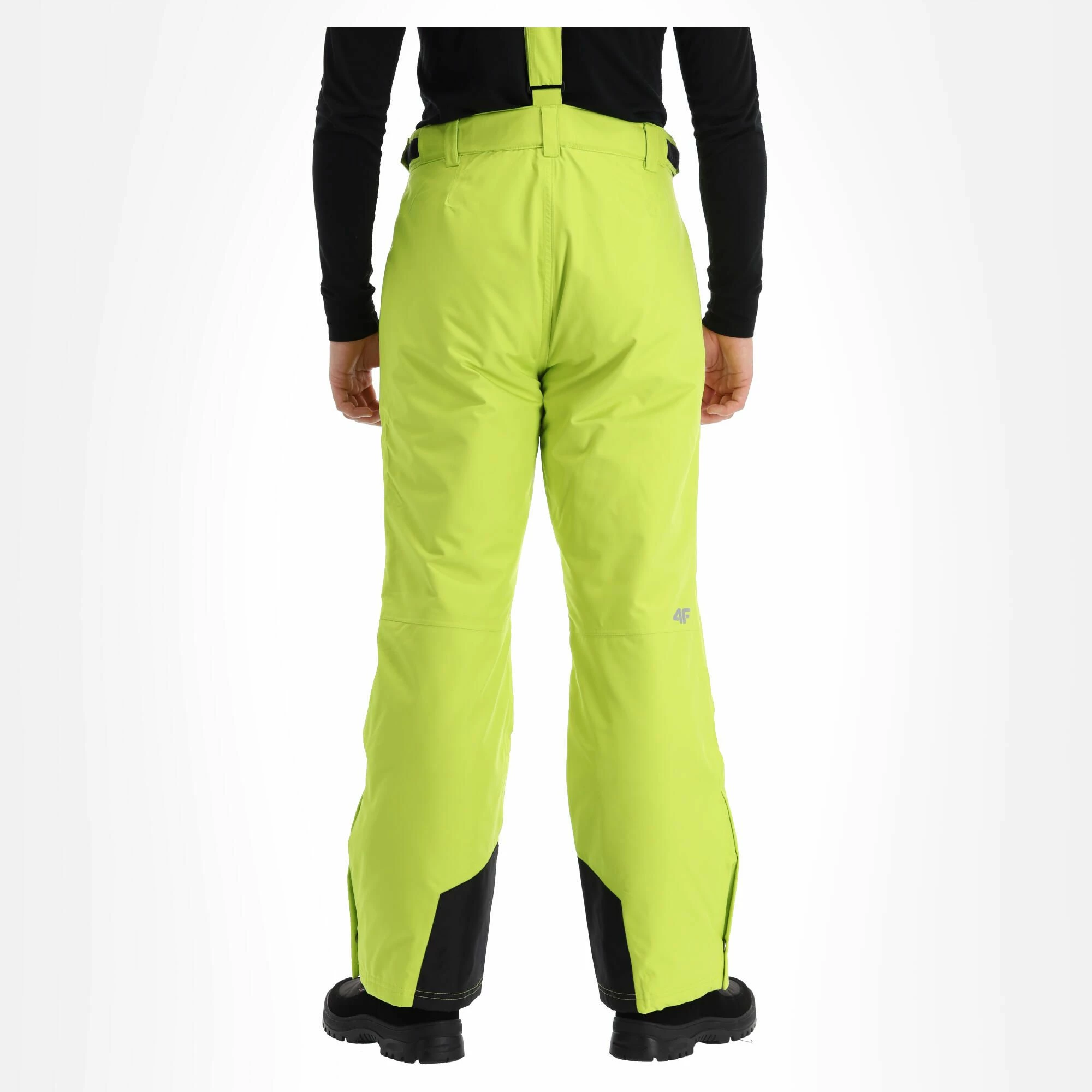 4F, Spmn001 Ski Pants Men Canary Green - Image 3