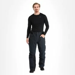 4F, Spmn006 Ski Pants Men Deep Black