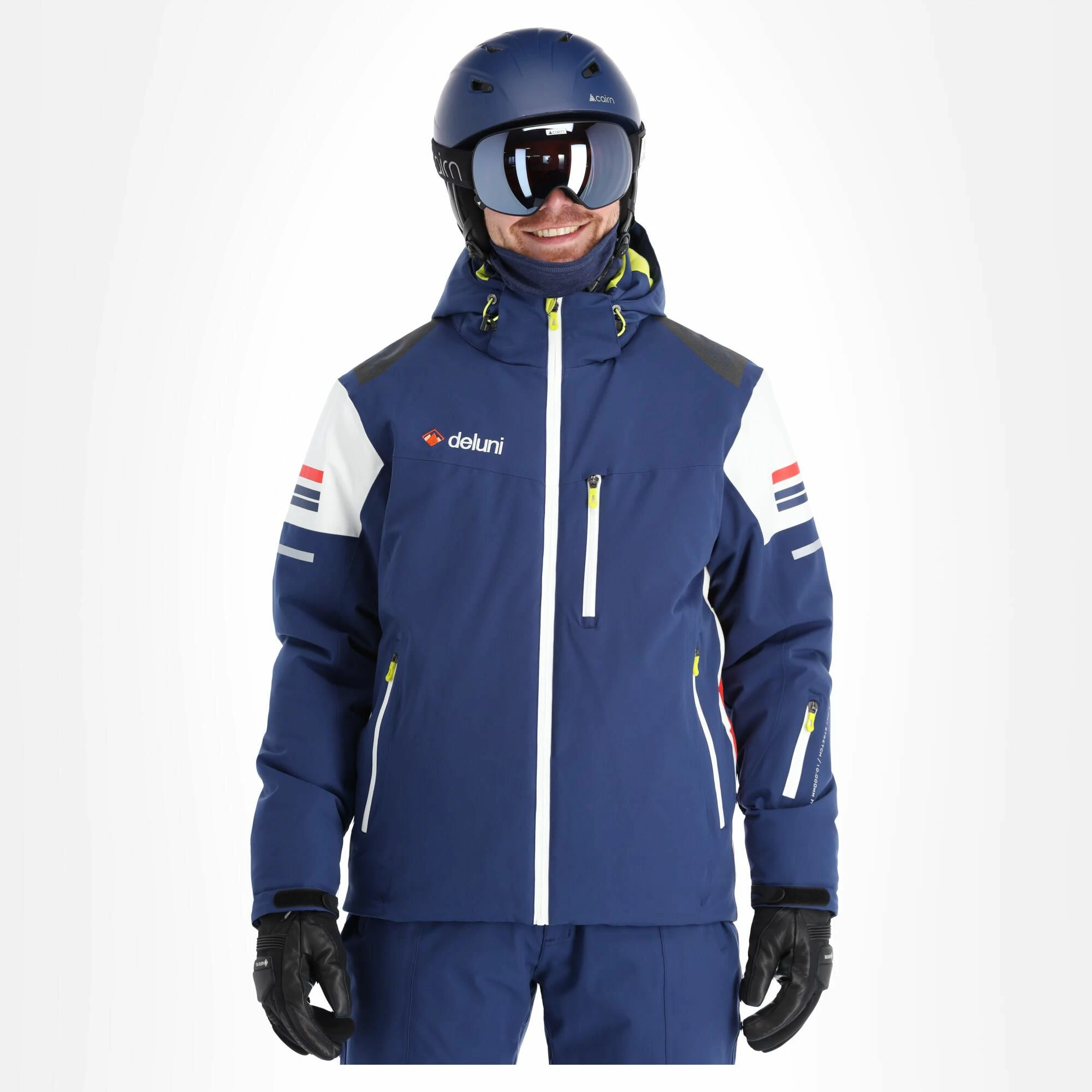 Deluni, Challenger 3 Ski Jacket Men Blue 2 Deluni, Challenger 3 Ski Jacket Men Blue - Image 2
