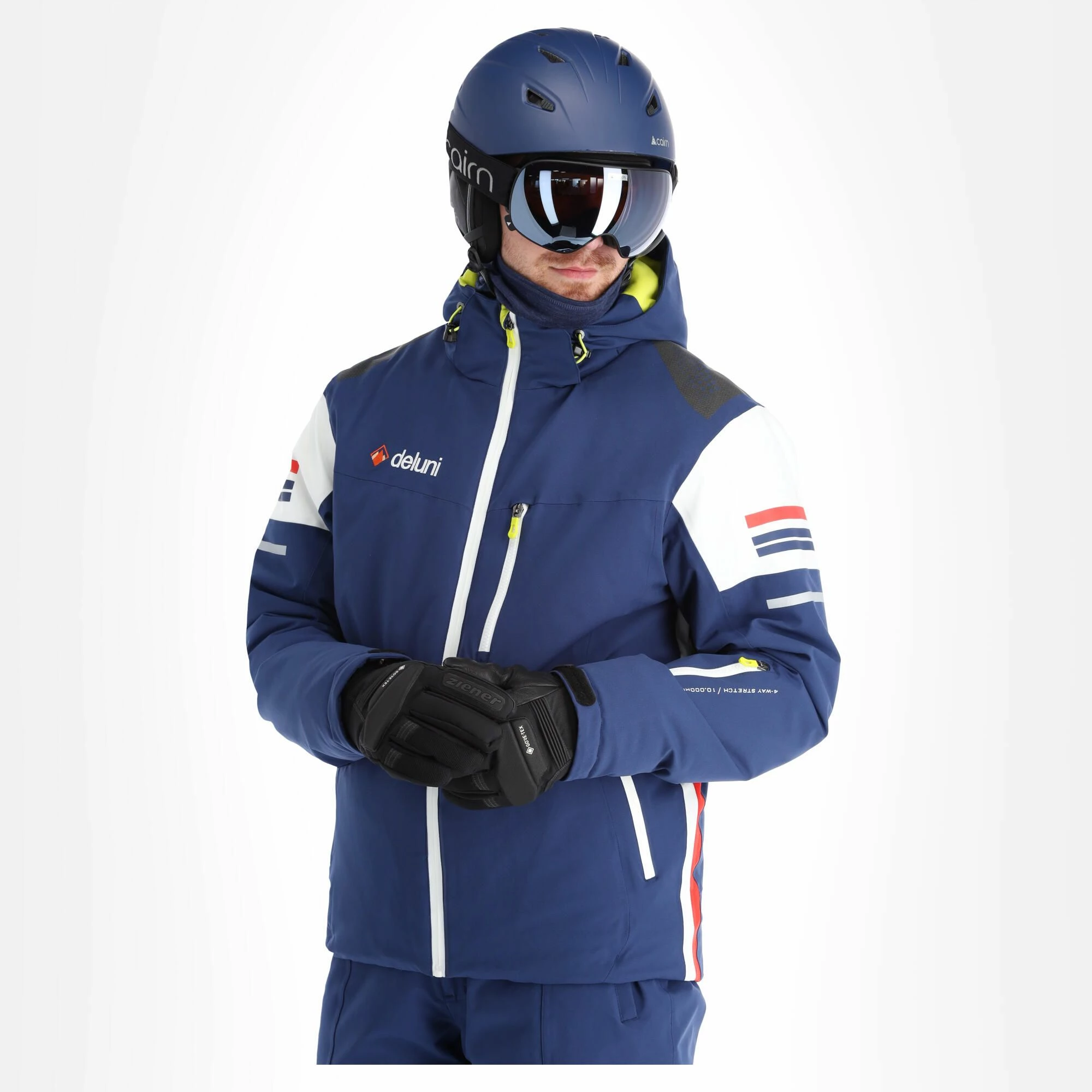 Deluni, Challenger 3 Ski Jacket Men Blue 4 Deluni, Challenger 3 Ski Jacket Men Blue - Image 4