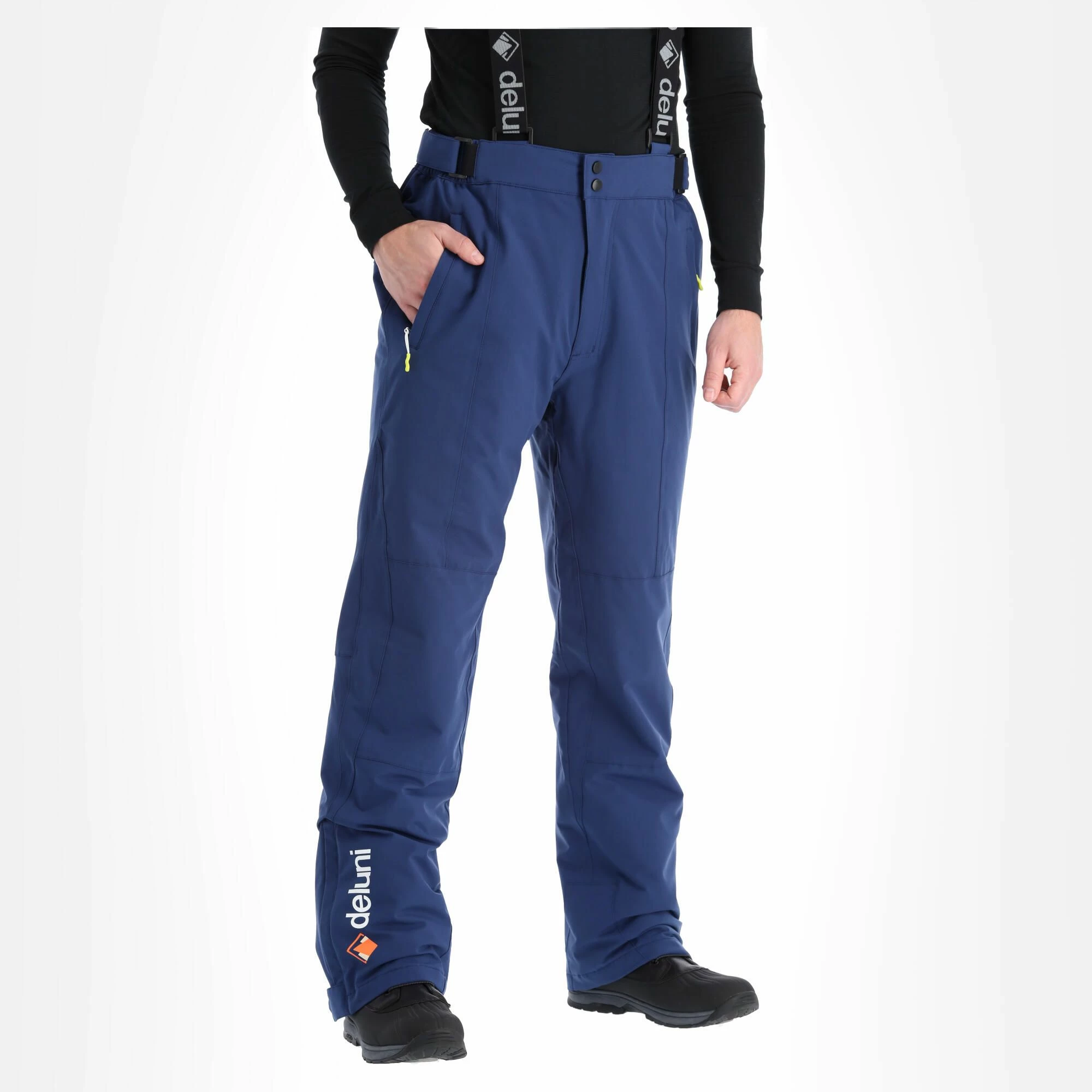 Deluni, Challenger 3 Ski Pants Men Blue - Image 2