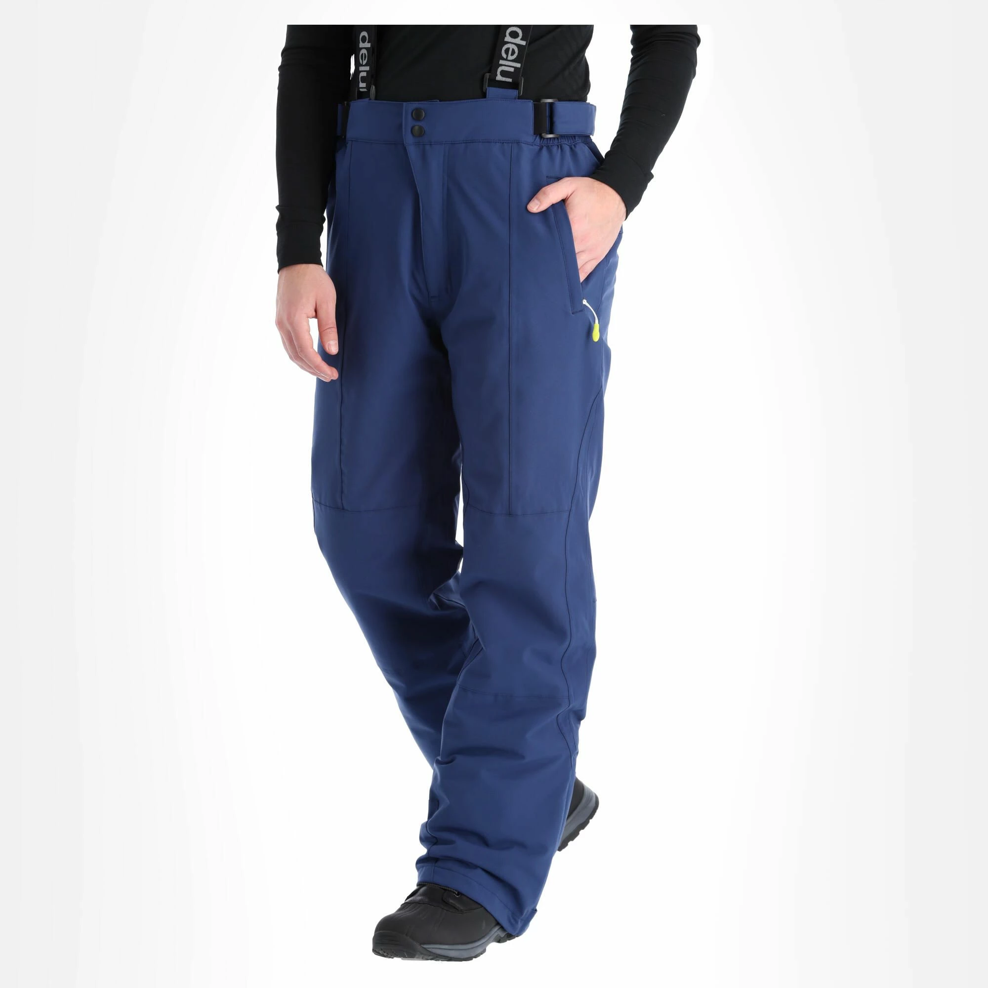 Deluni, Challenger 3 Ski Pants Men Blue - Image 4