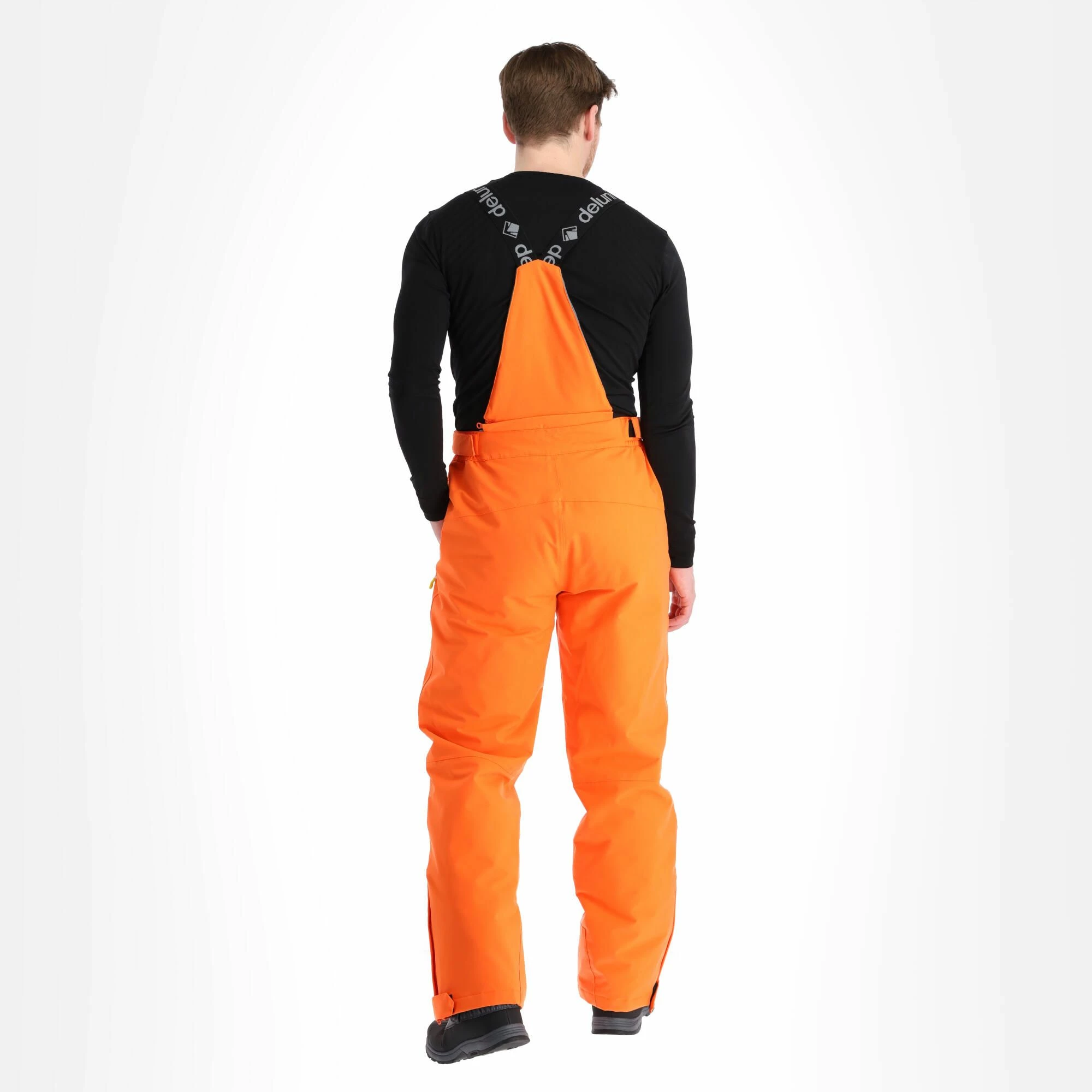 Deluni, Challenger 3 Ski Pants Men Orange - Image 3