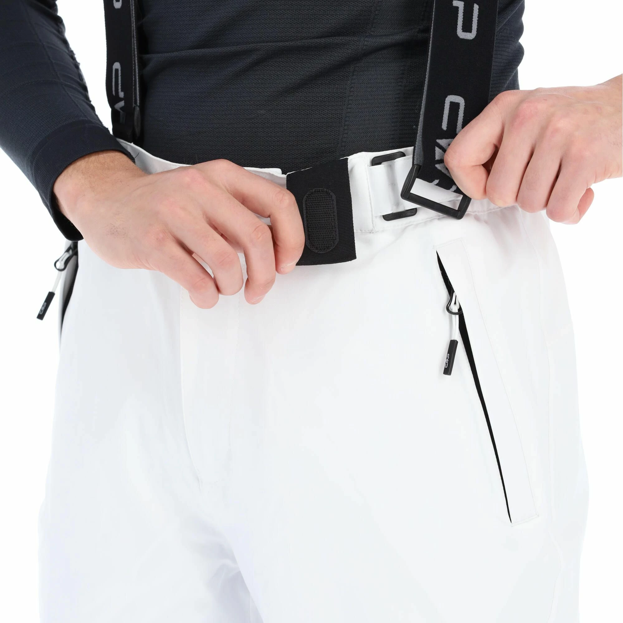 CMP, 3W17397N Ski Pants Men White 5 CMP, 3W17397N Ski Pants Men White - Image 5