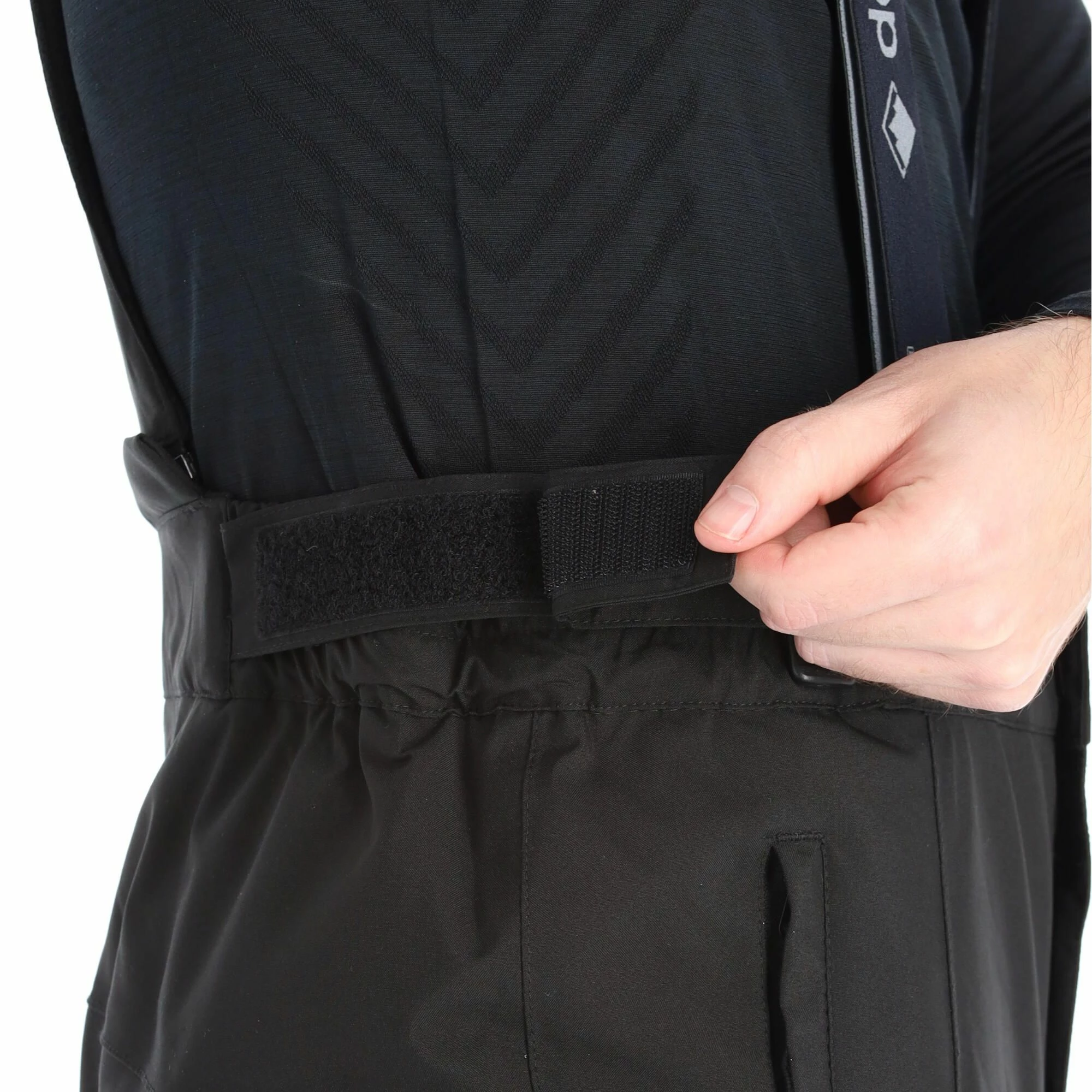 Deluni, Challenger Ski Pants Plus Size Unisex Black - Image 5