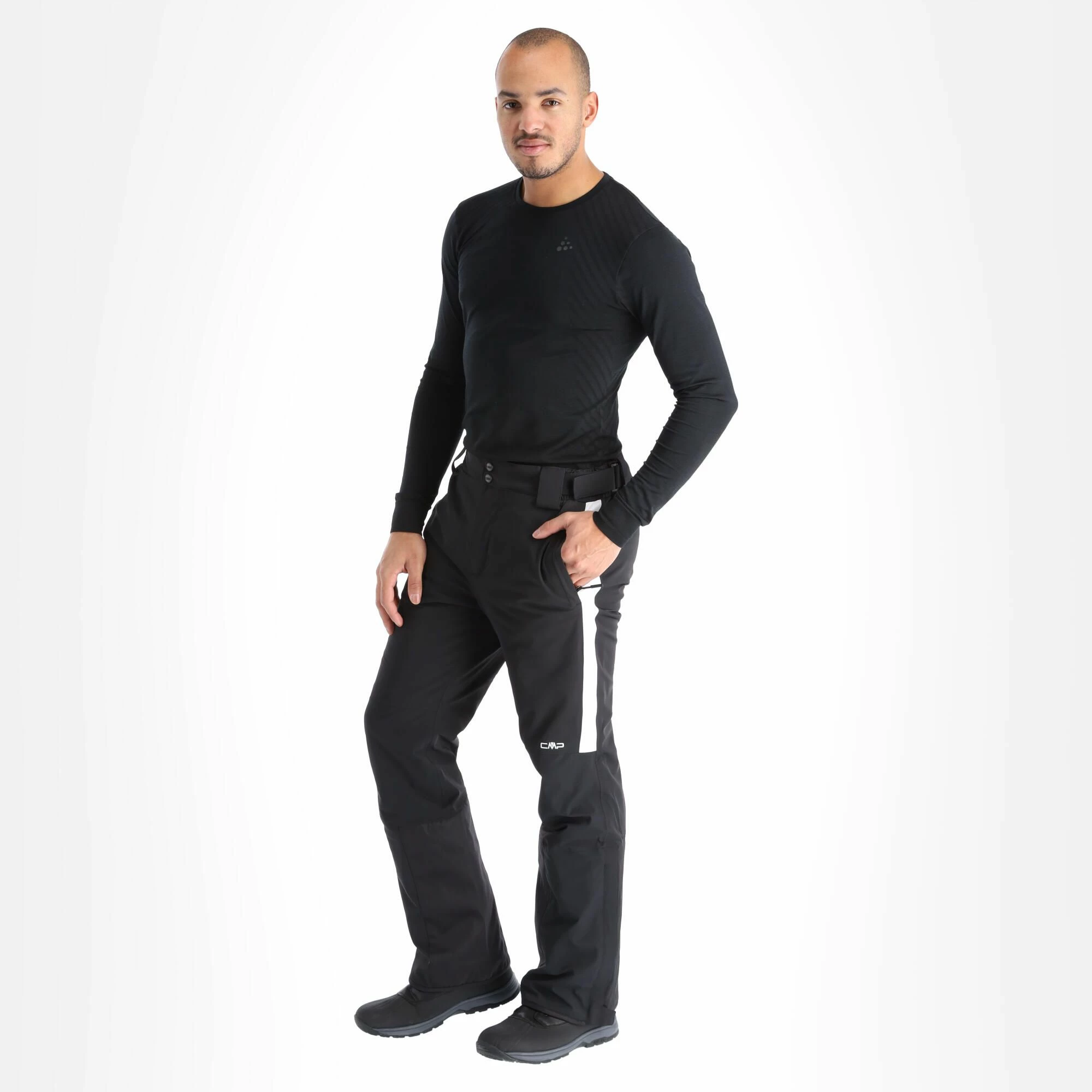 CMP, 30W0487 Ski Pants Men Black
