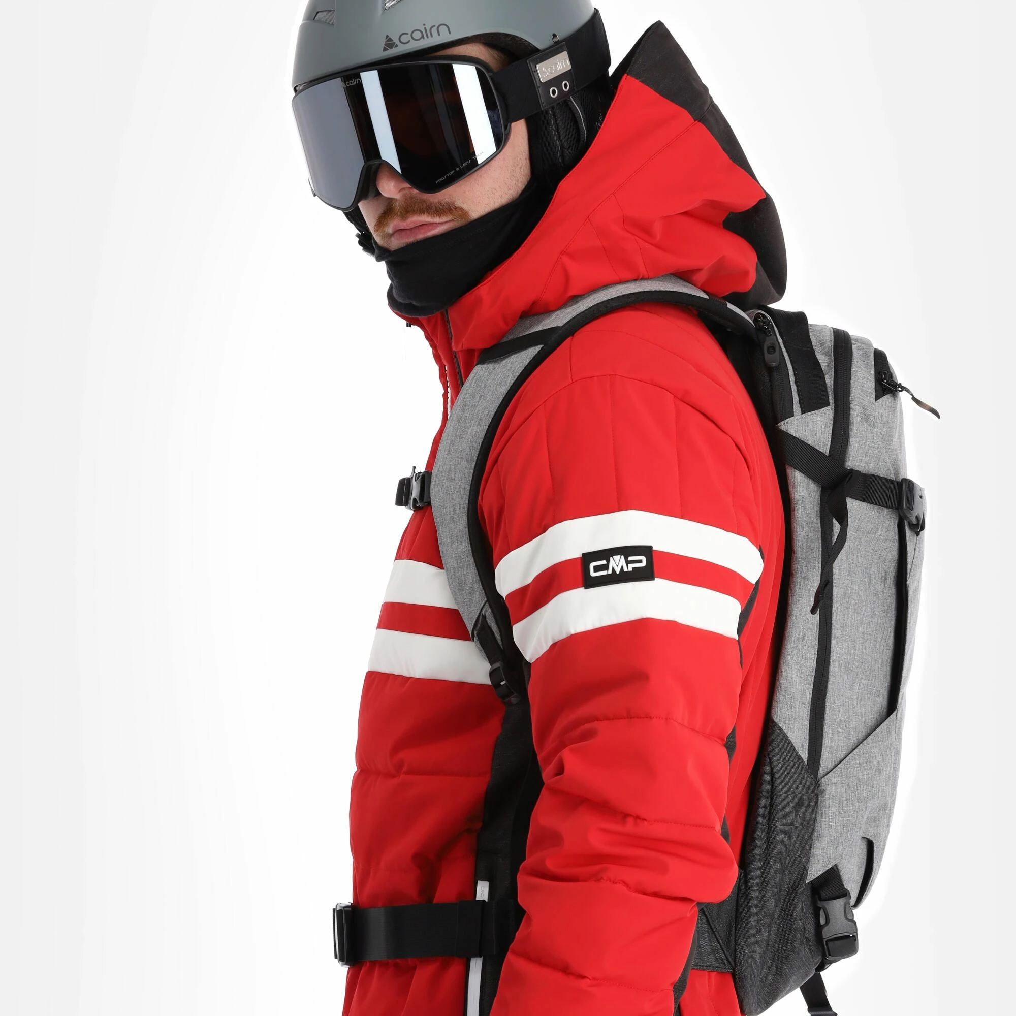 CMP, 31W0137 Ski Jacket Men Ferrari Red - Image 5