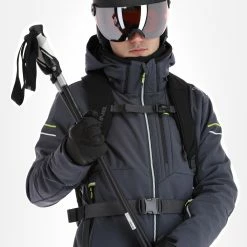 CMP, 32W0157 Ski Jacket Men Titanio Grey -Obermeyer Shop cmp 32w0157 aa jas gevoerd heren titanio grijs 22cmpxx140v3 BI 05