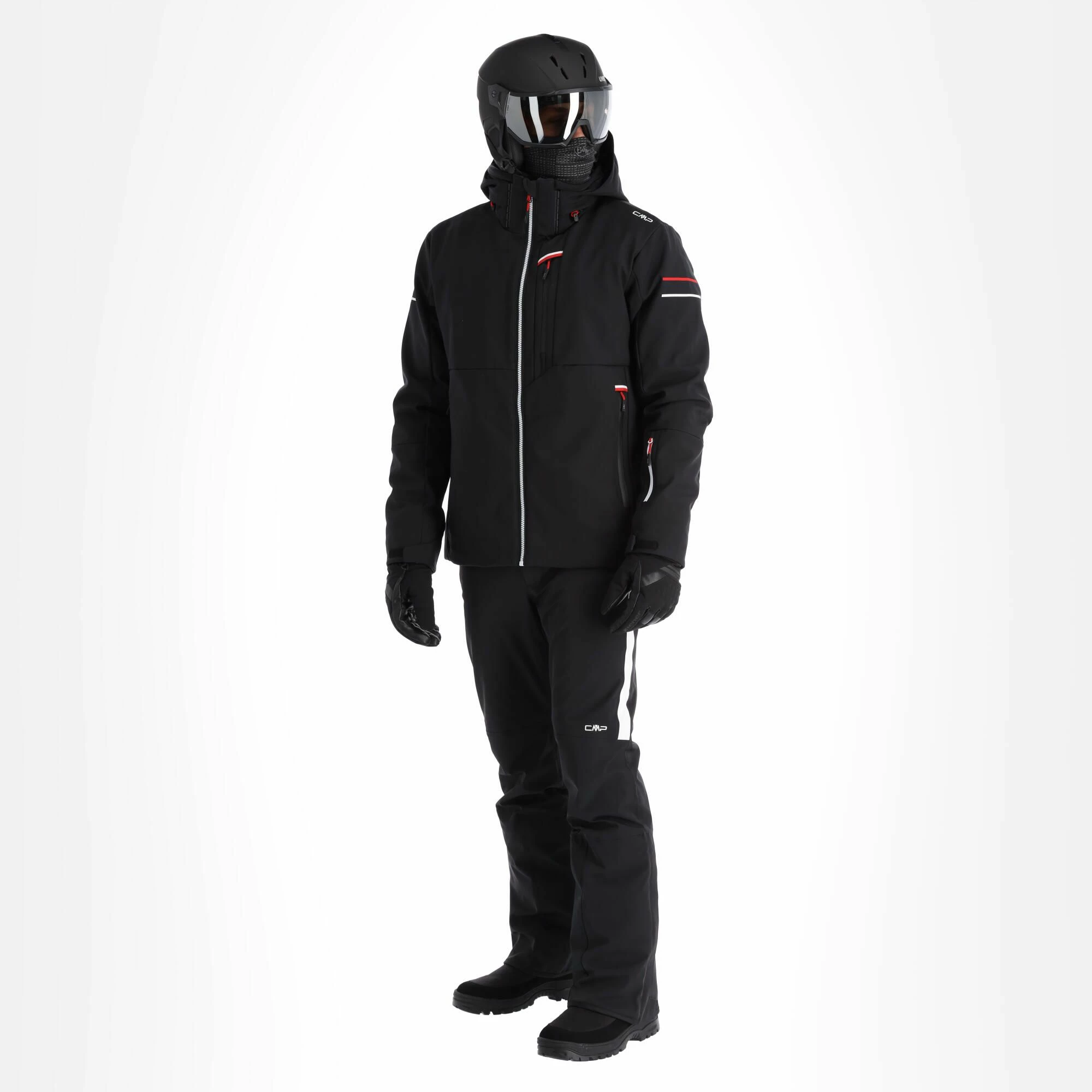 CMP, 32W0157 Ski Jacket Men Black 1 CMP, 32W0157 Ski Jacket Men Black
