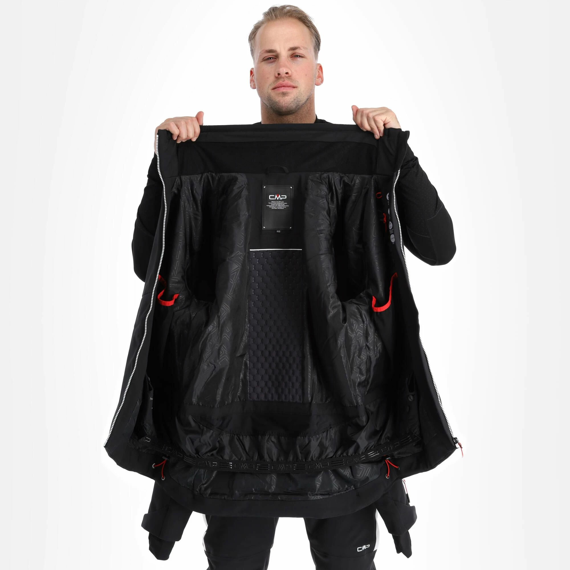 CMP, 32W0157 Ski Jacket Men Black 5 CMP, 32W0157 Ski Jacket Men Black - Image 5