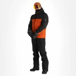 Dare2b, Denote II Ski Jacket Men Burnt Brick Black, Brown
