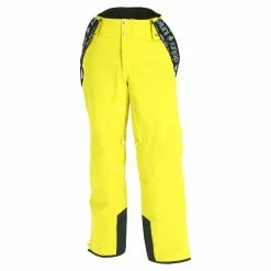 Deluni, Challenger 2, Ski Pants, Men, Yellow/green
