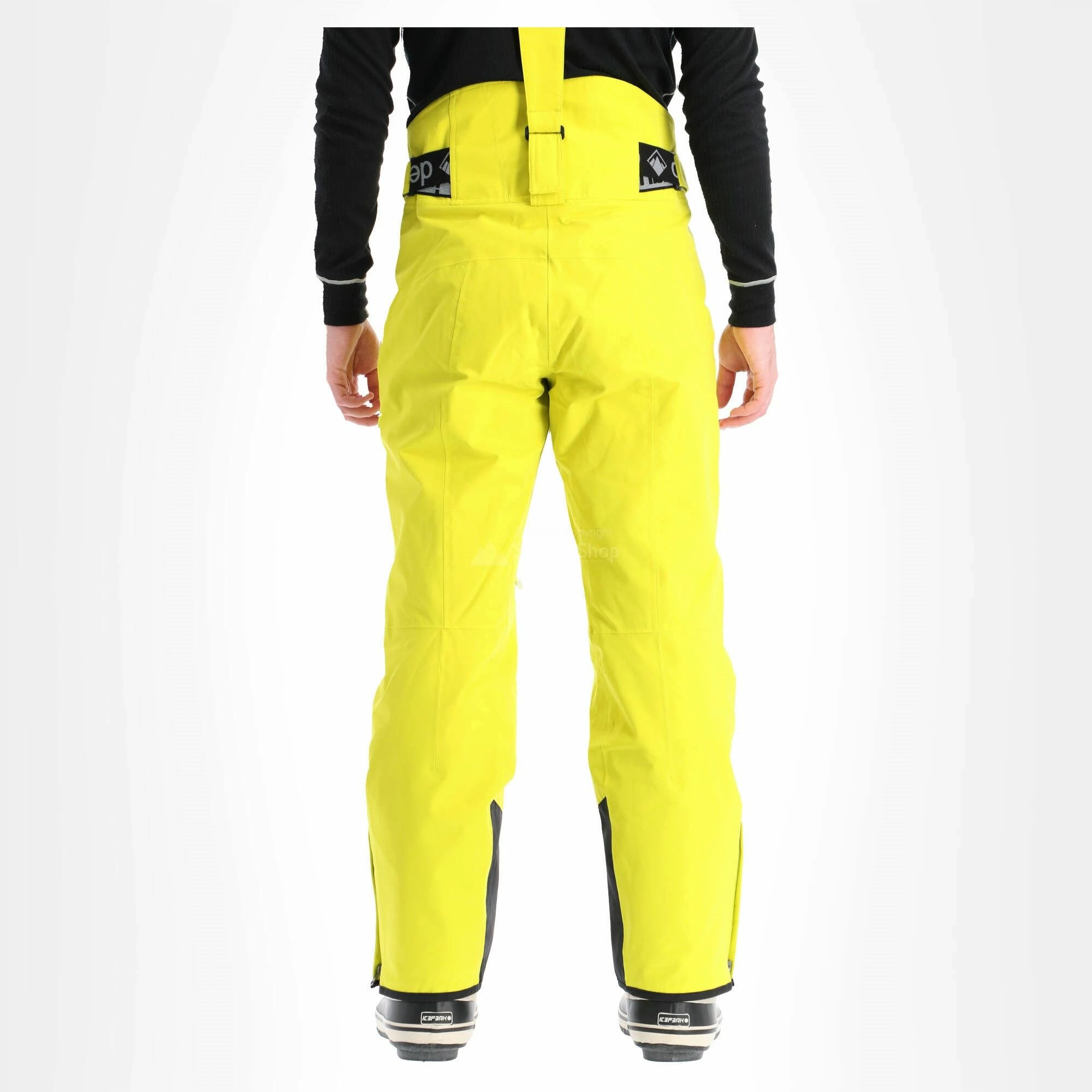 Deluni, Challenger 2, Ski Pants, Men, Yellow/green - Image 4