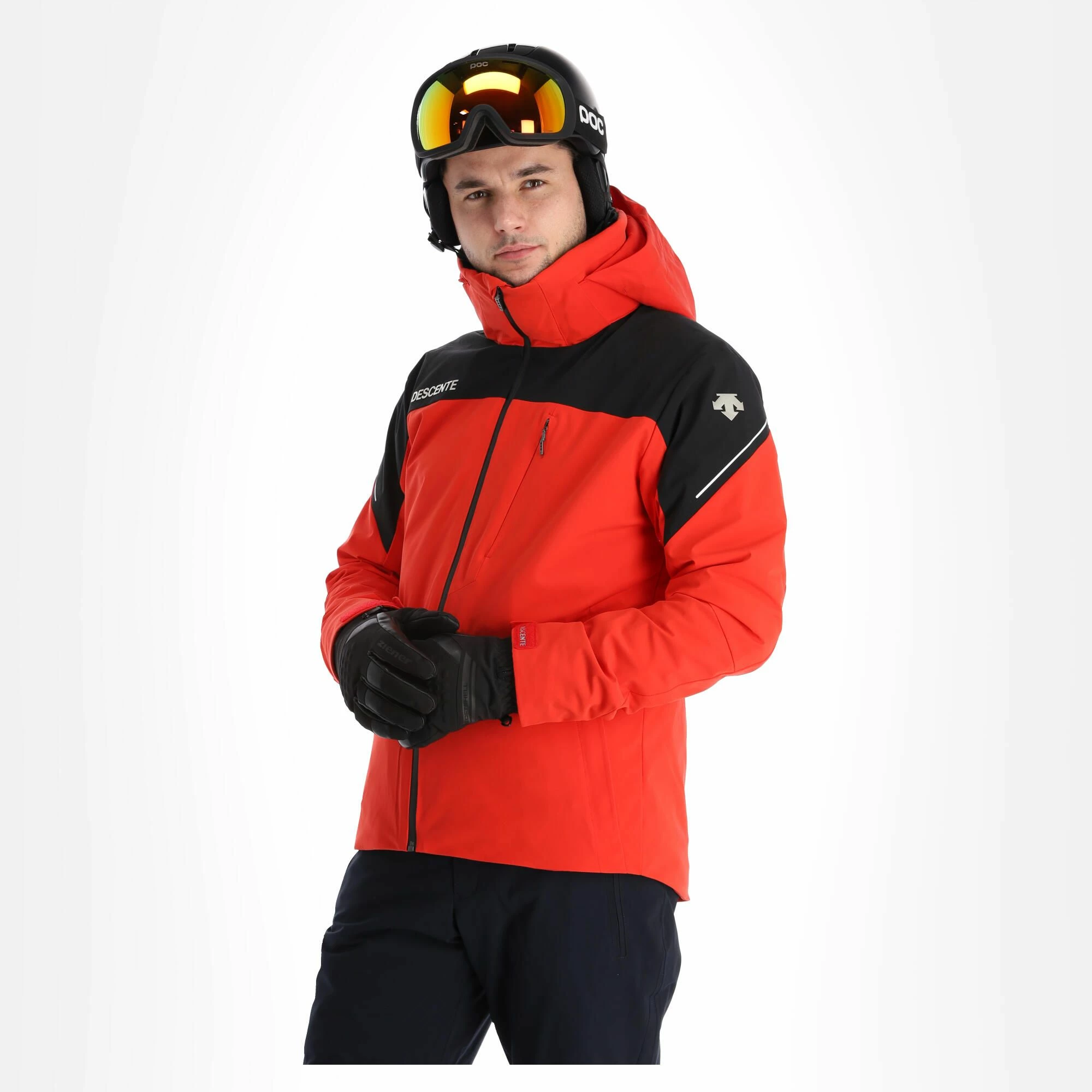 Descente, Adrien Ski Jacket Men Electric Red - Image 4