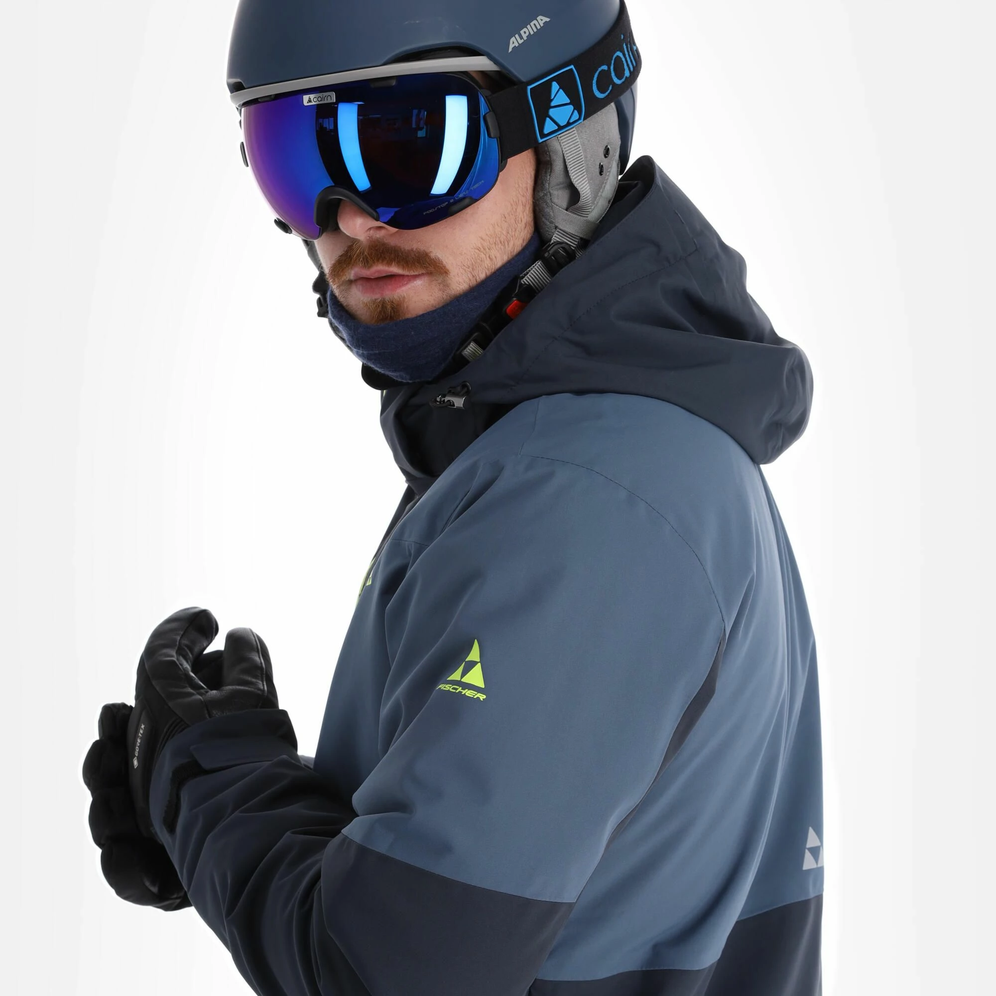 Fischer, Bansko Ski Jacket Men Sea Grey - Image 5