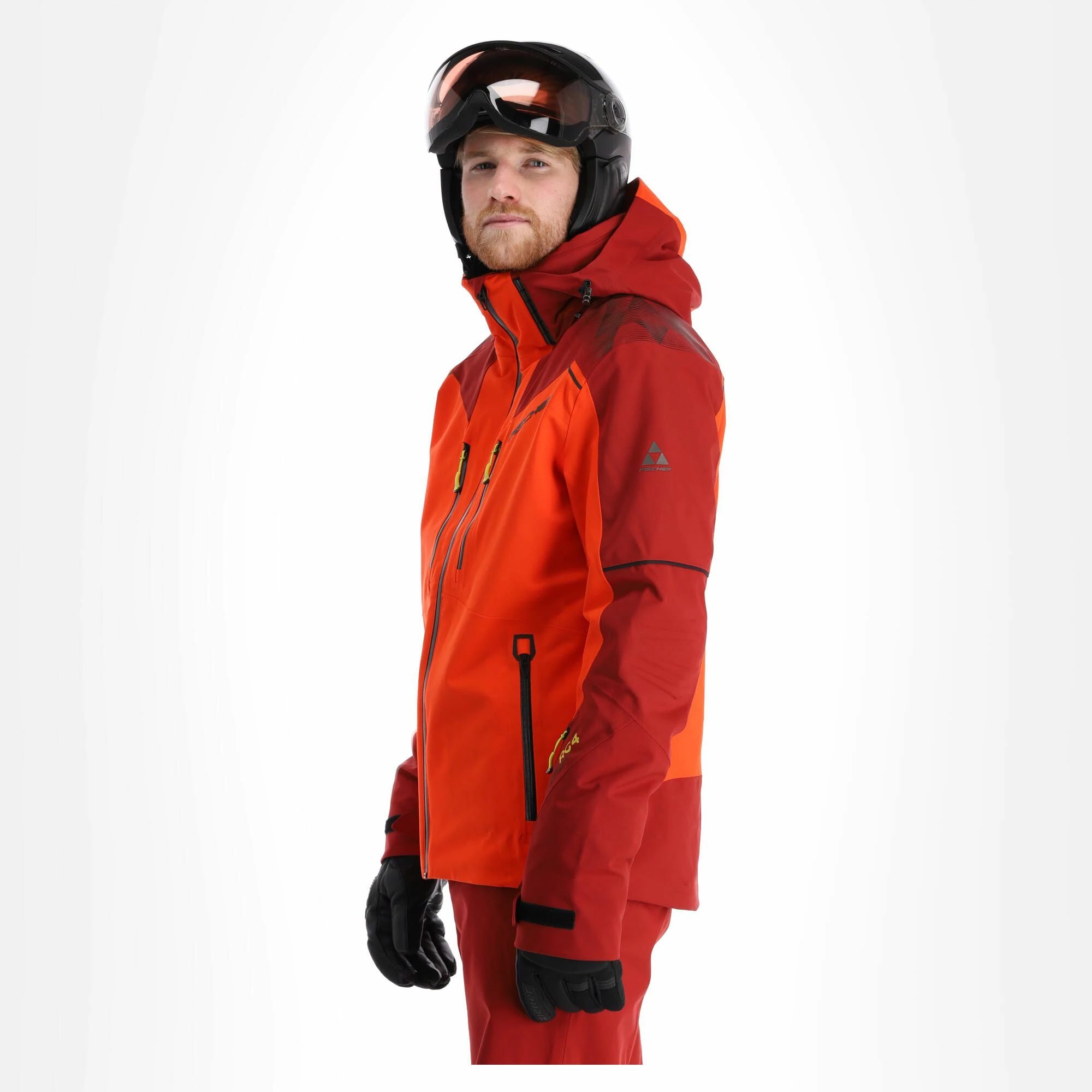 Fischer, Rc4 Ski Jacket Men Tomato Red - Image 4