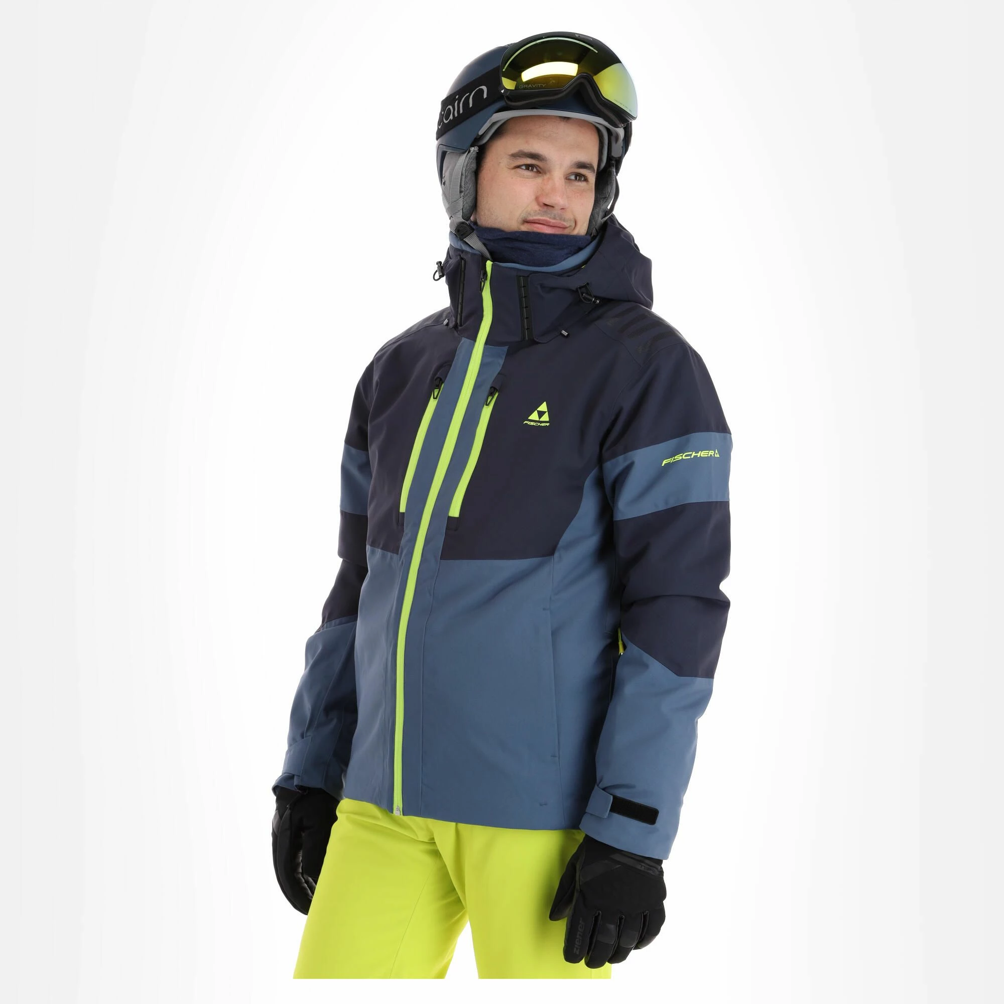Fischer, Semmering Ski Jacket Men Sea Grey - Image 4