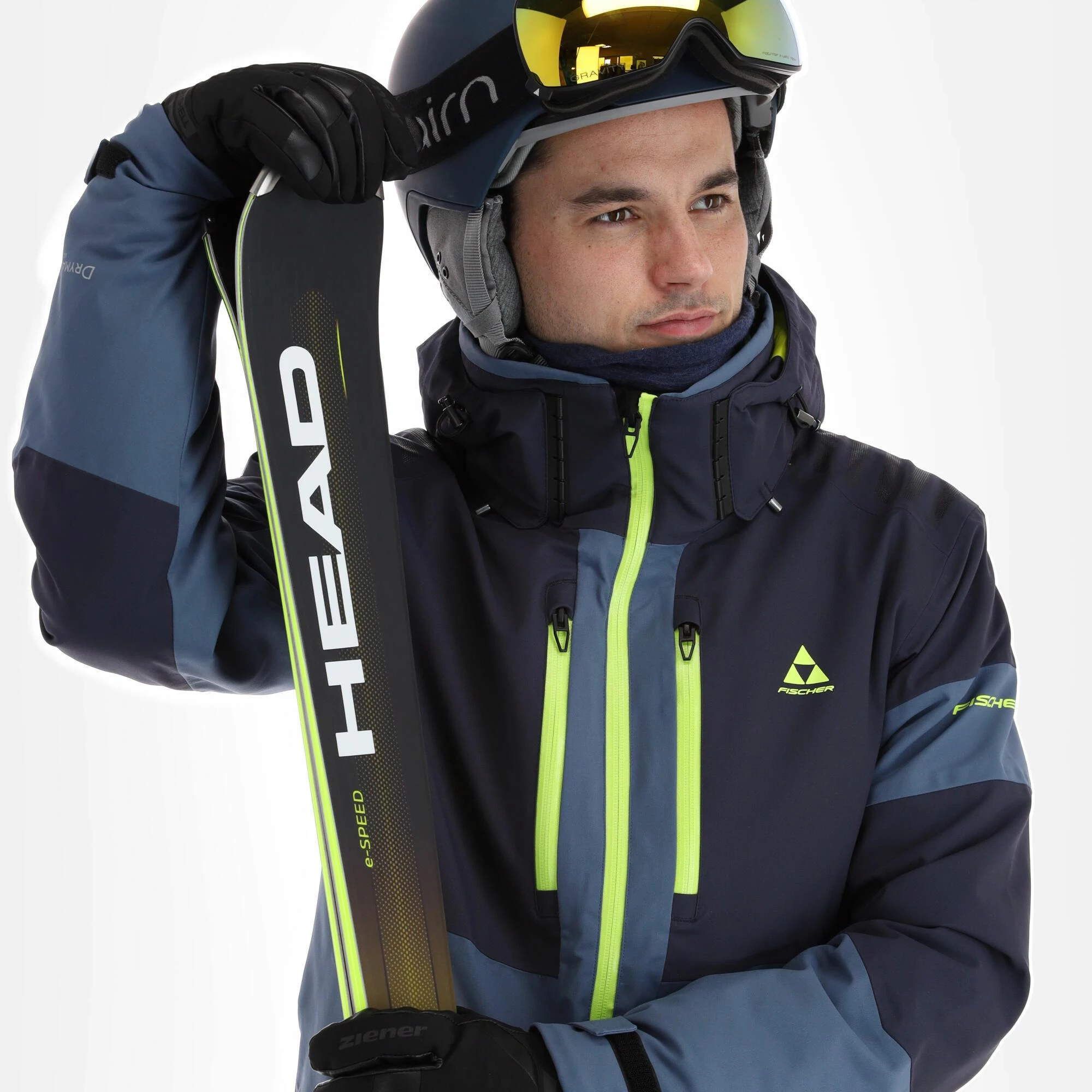 Fischer, Semmering Ski Jacket Men Sea Grey - Image 5