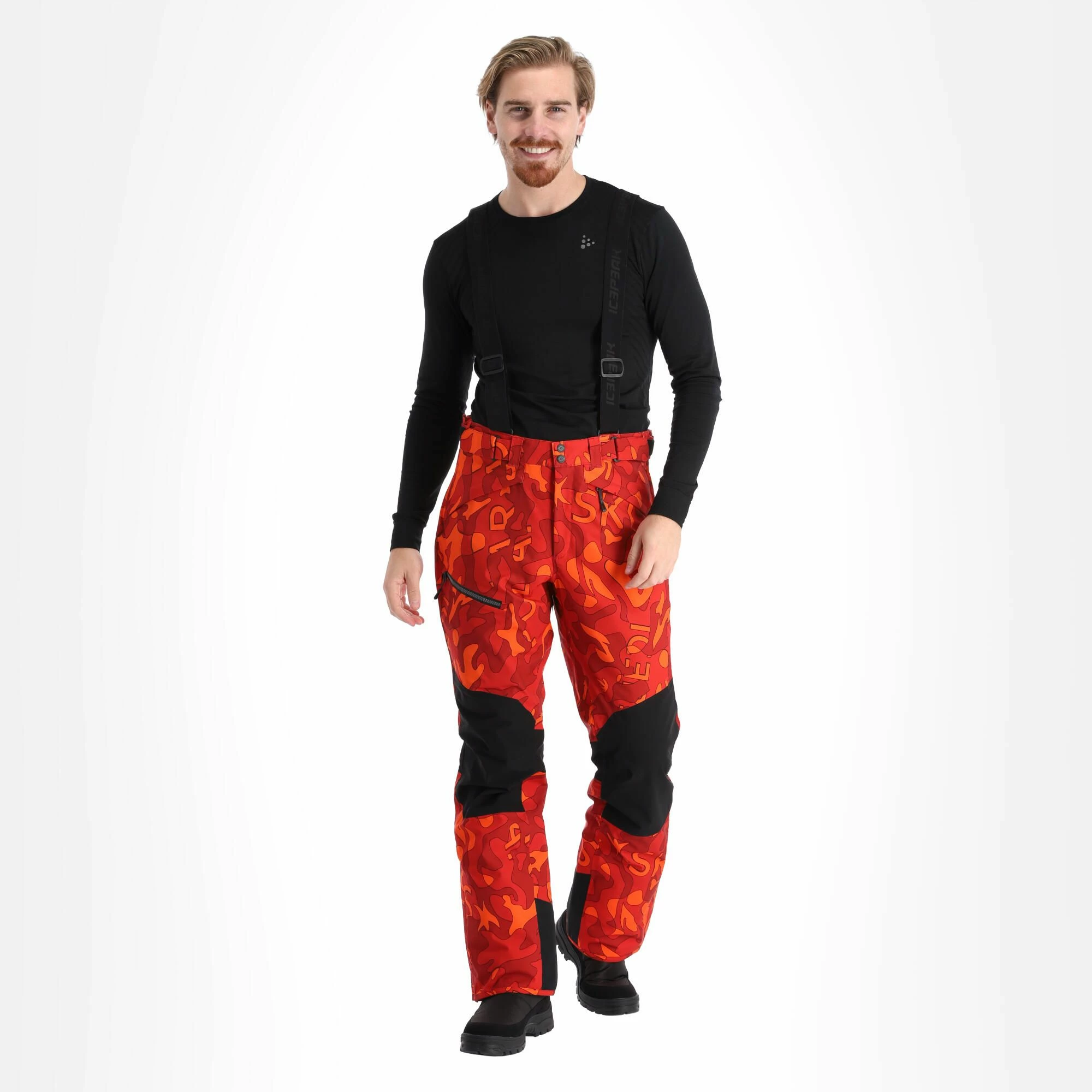 Icepeak, Ferrara Ski Pants Men Classic Red