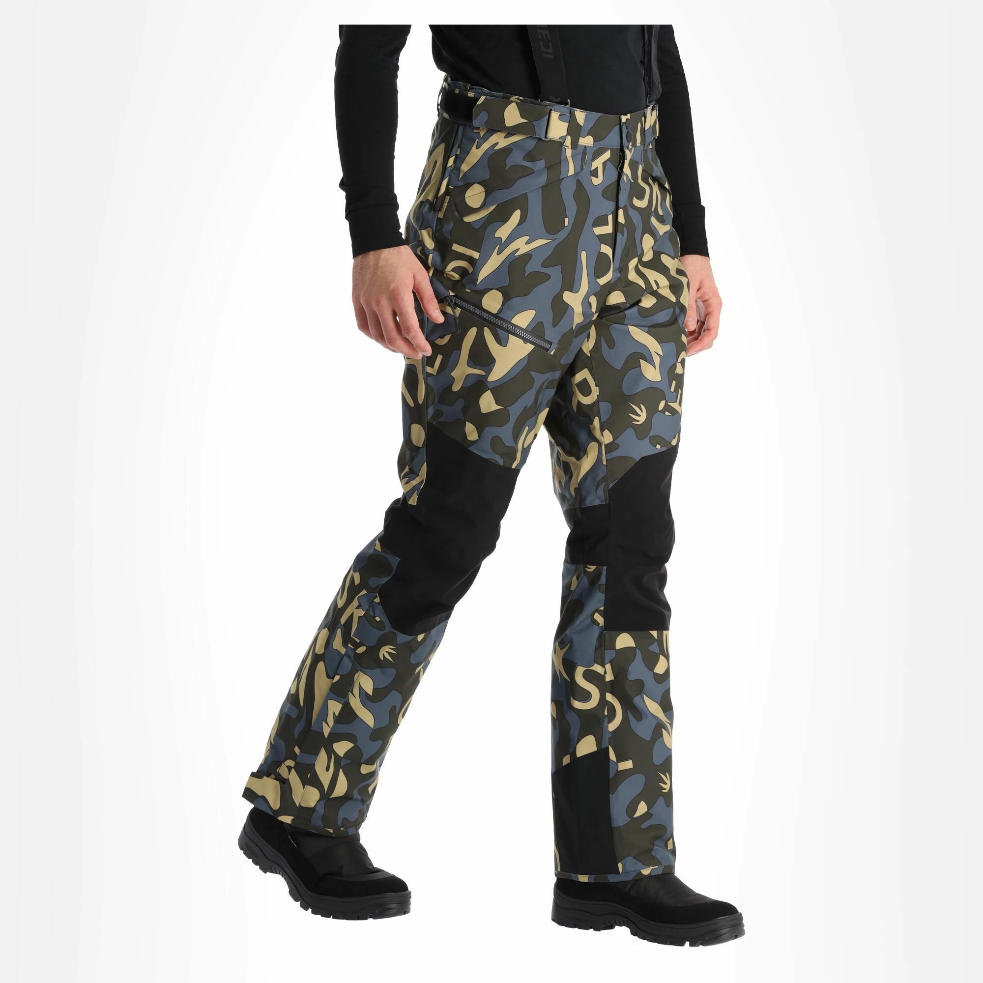 Icepeak, Ferrara Ski Pants Men Dark Olive Green - Image 2