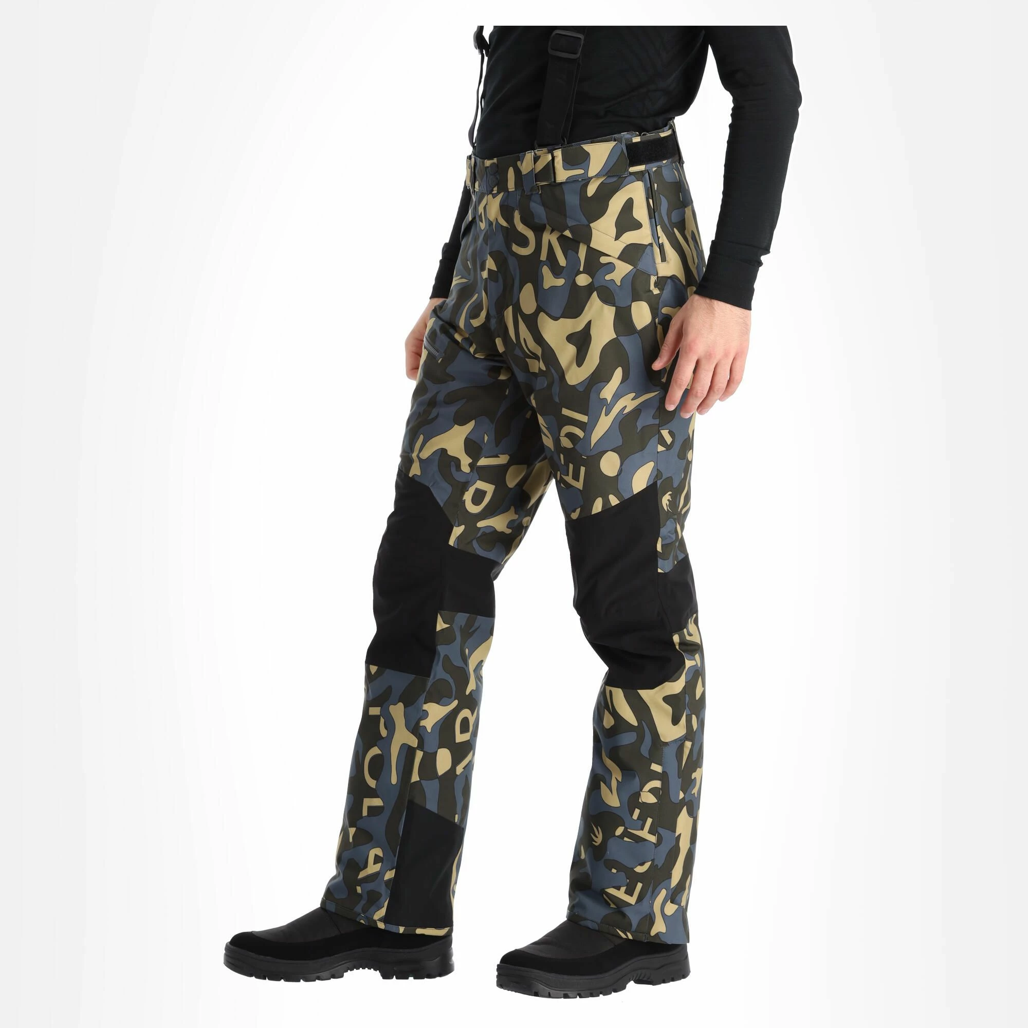 Icepeak, Ferrara Ski Pants Men Dark Olive Green - Image 4