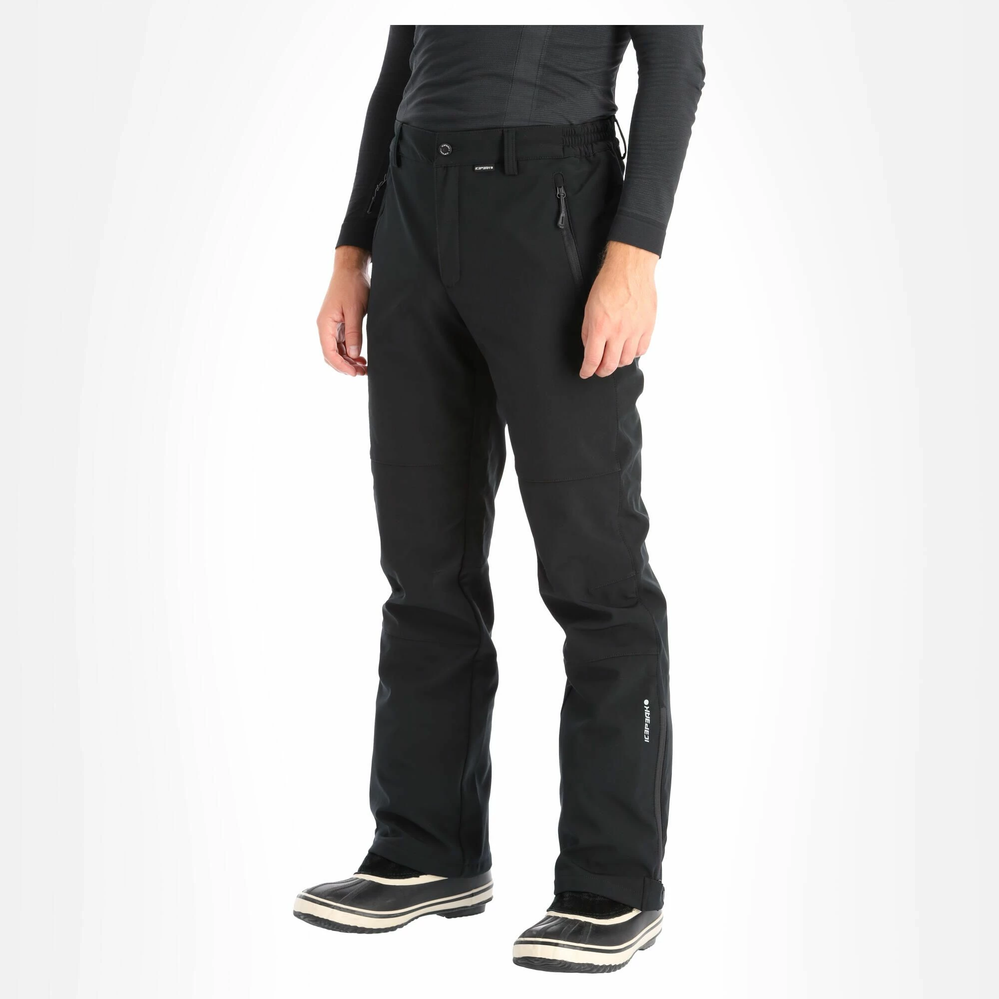 Icepeak, Frankfurt Softshell Ski Pants Men Black - Image 2