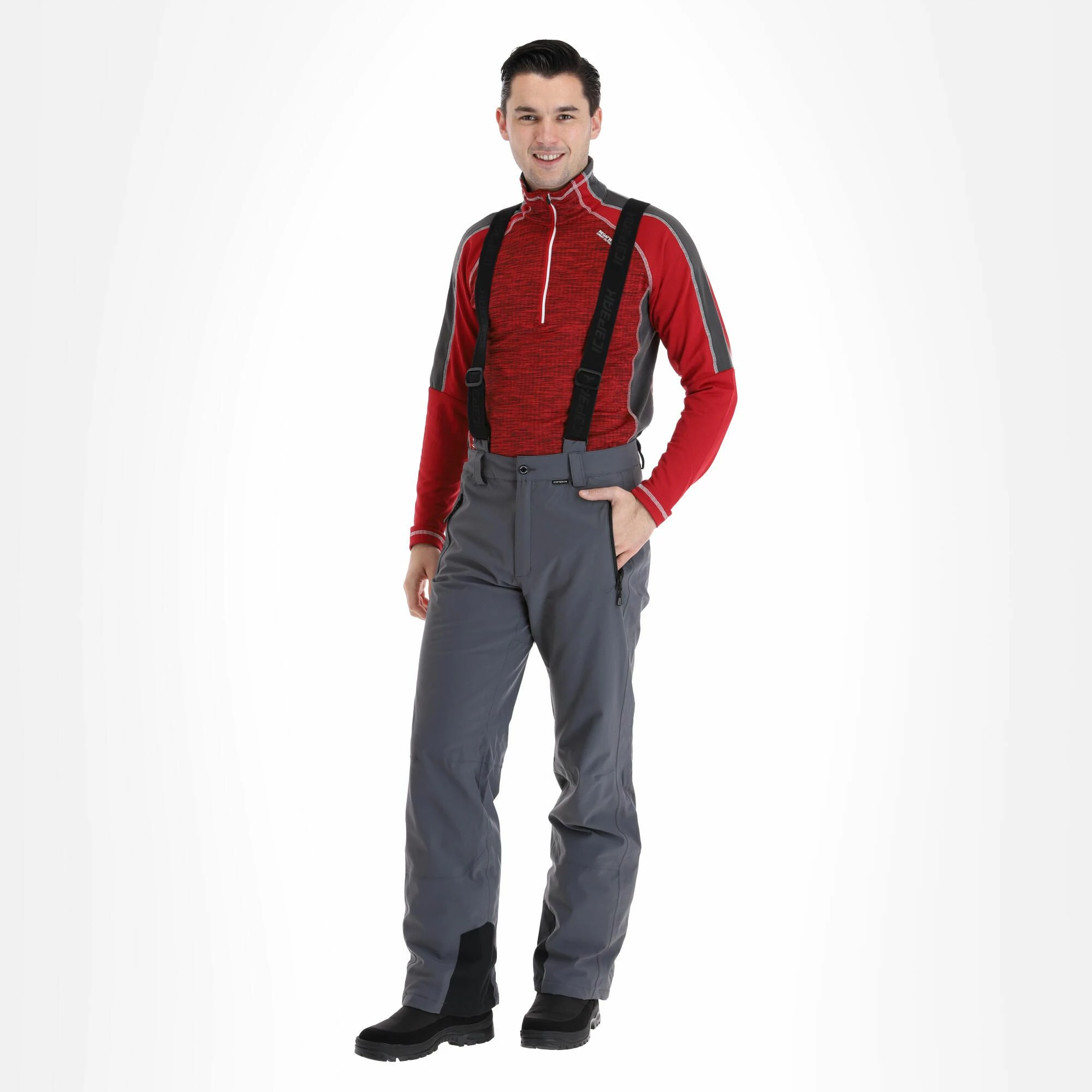 Icepeak, Freiberg Ski Pants Men Granite Grey