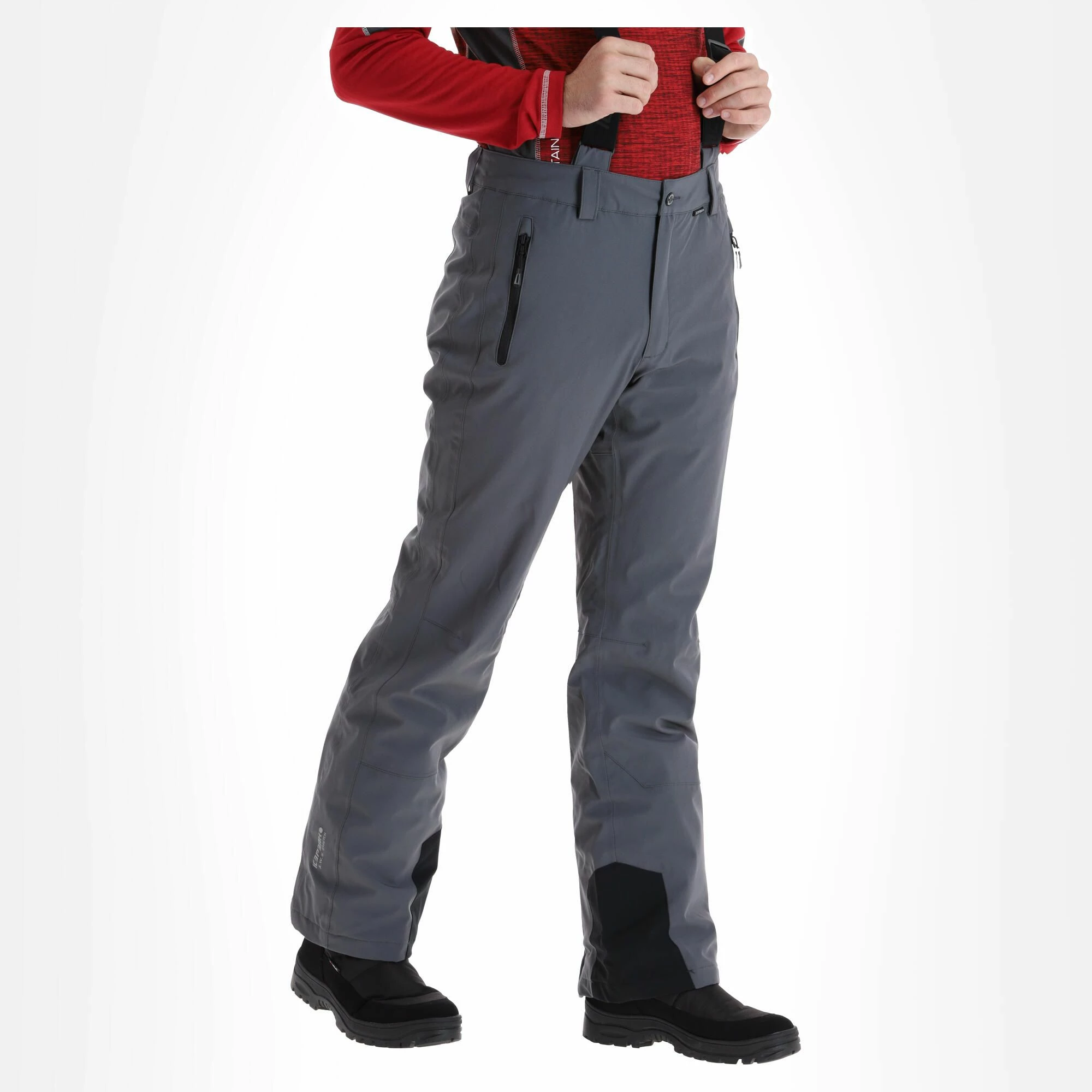 Icepeak, Freiberg Ski Pants Men Granite Grey - Image 2