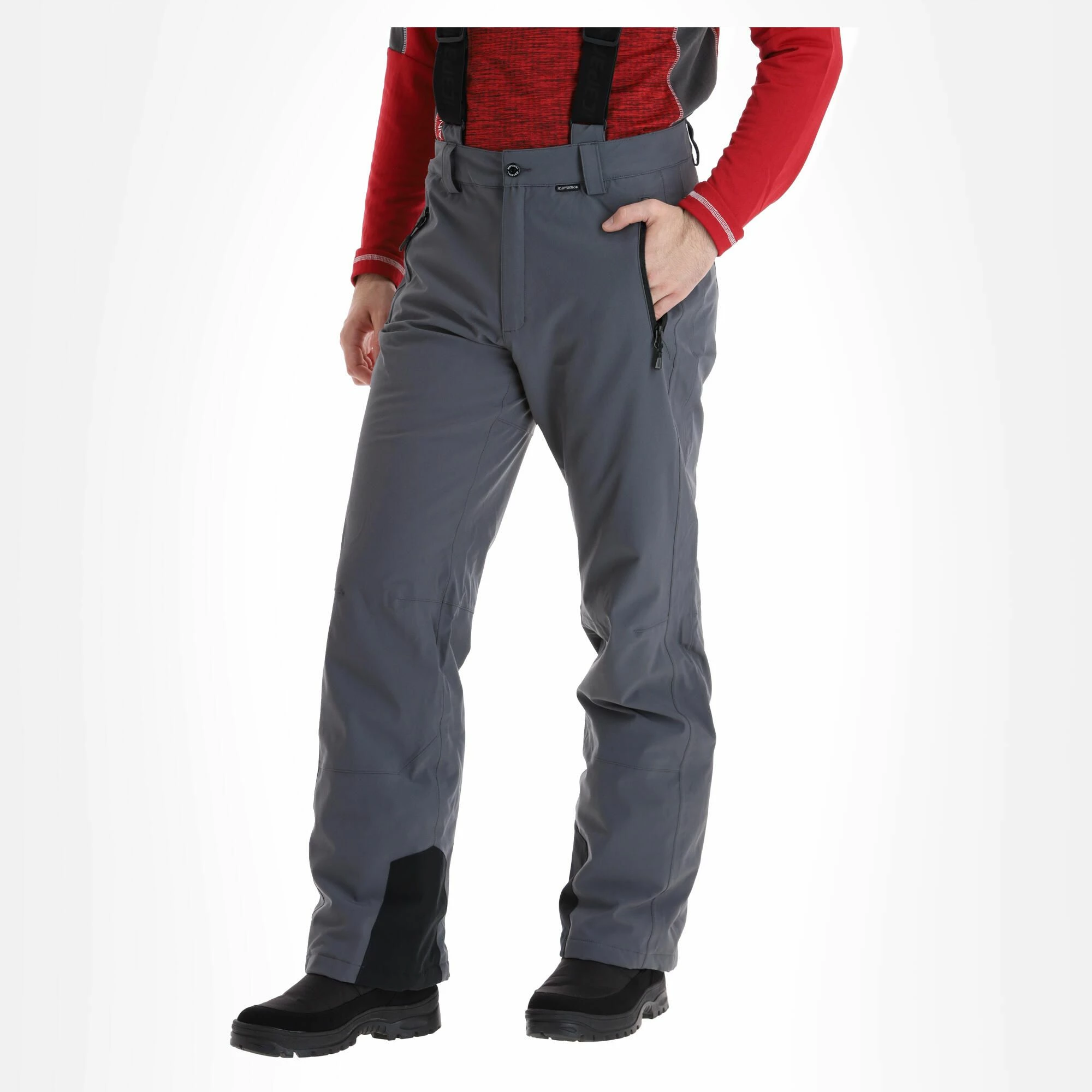 Icepeak, Freiberg Ski Pants Men Granite Grey - Image 4