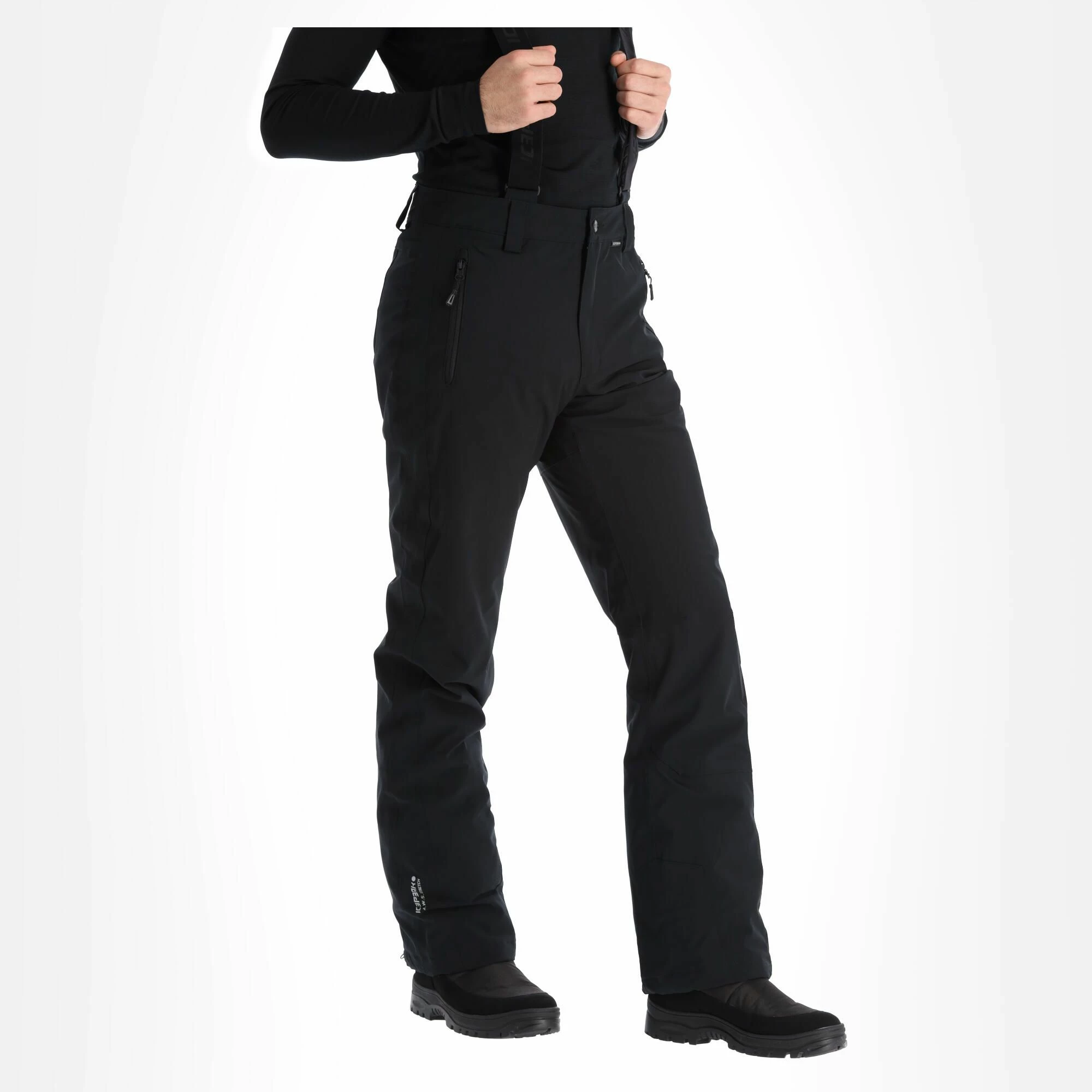 Icepeak, Freiberg Ski Pants Long Model Men Black - Image 2