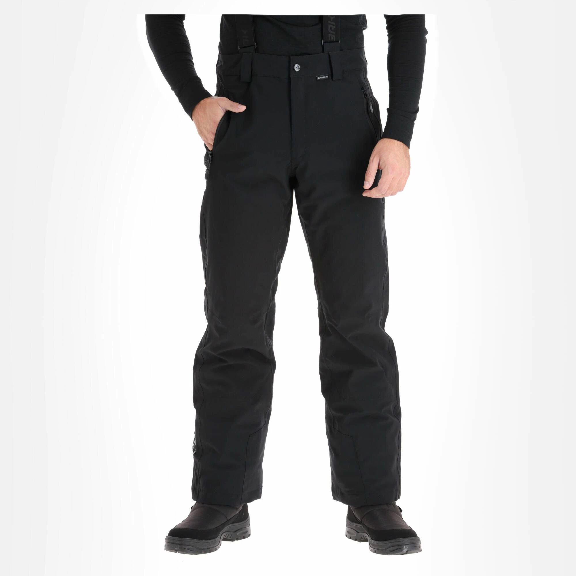 Icepeak, Freiberg Ski Pants Short Model Men Black - Image 2