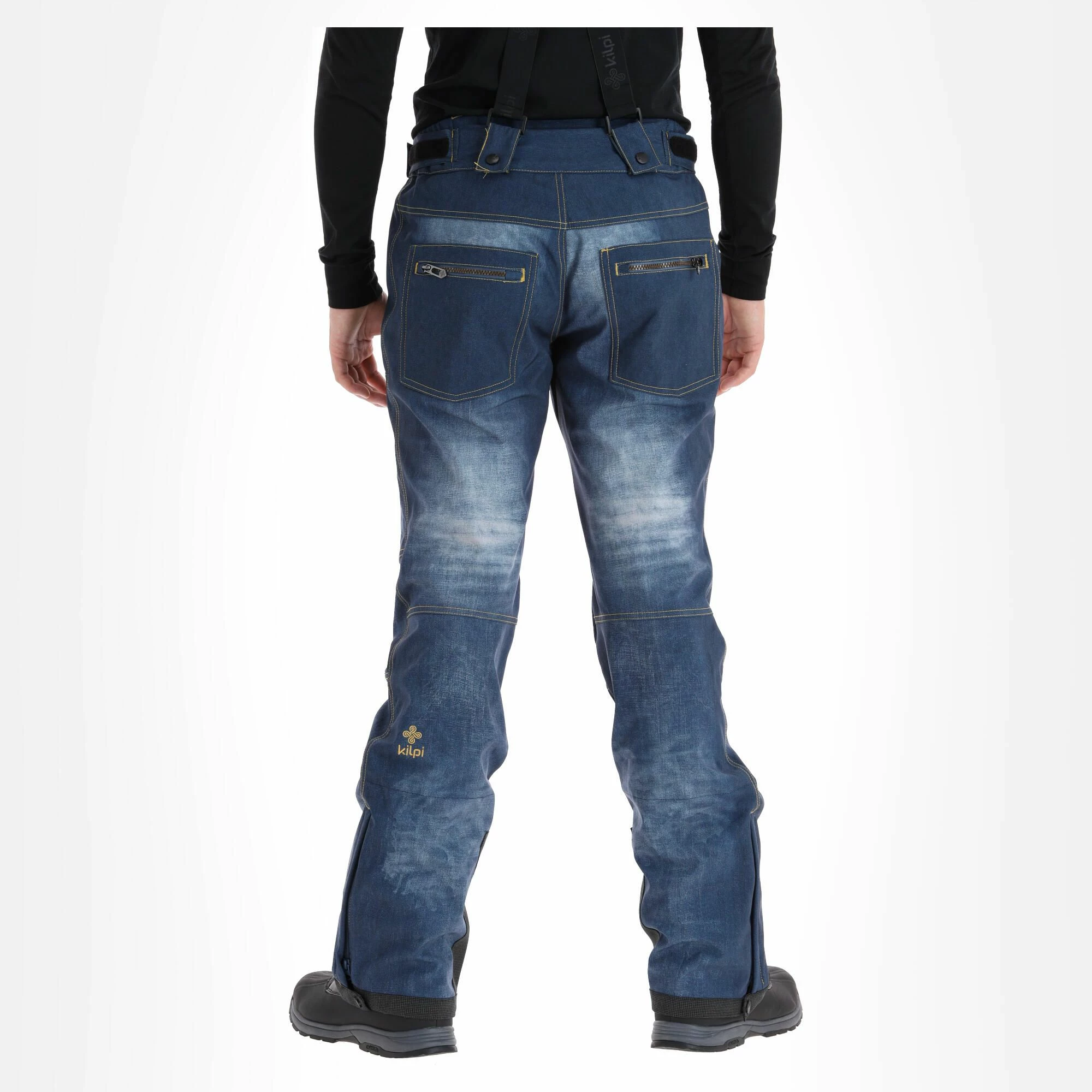Kilpi, Jeanso-M Softshell Ski Pants Men Dark Blue - Image 3
