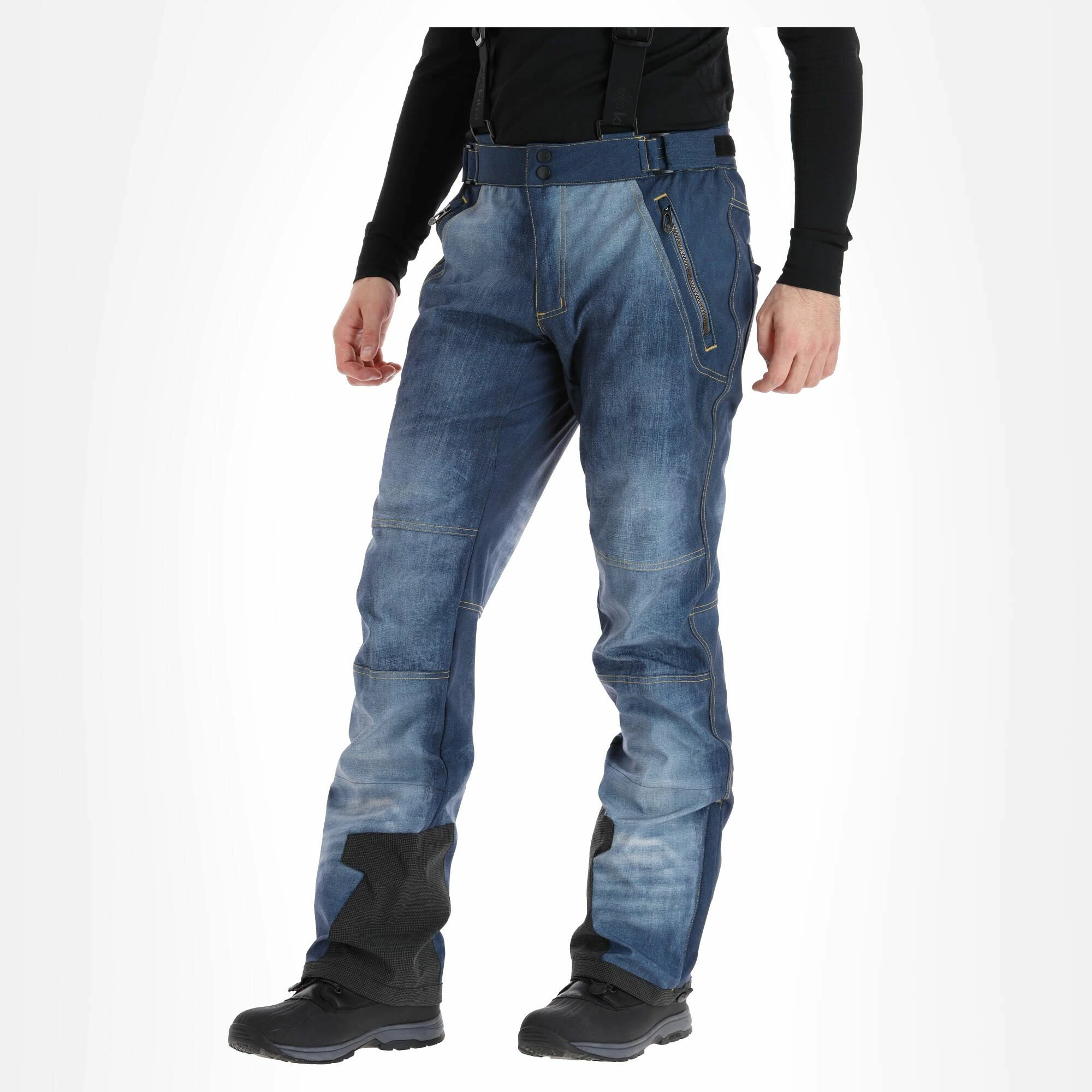 Kilpi, Jeanso-M Softshell Ski Pants Men Dark Blue - Image 4