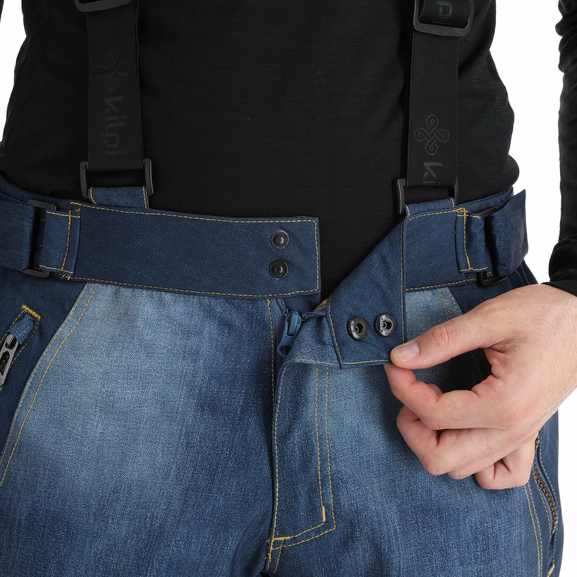 Kilpi, Jeanso-M Softshell Ski Pants Men Dark Blue - Image 5