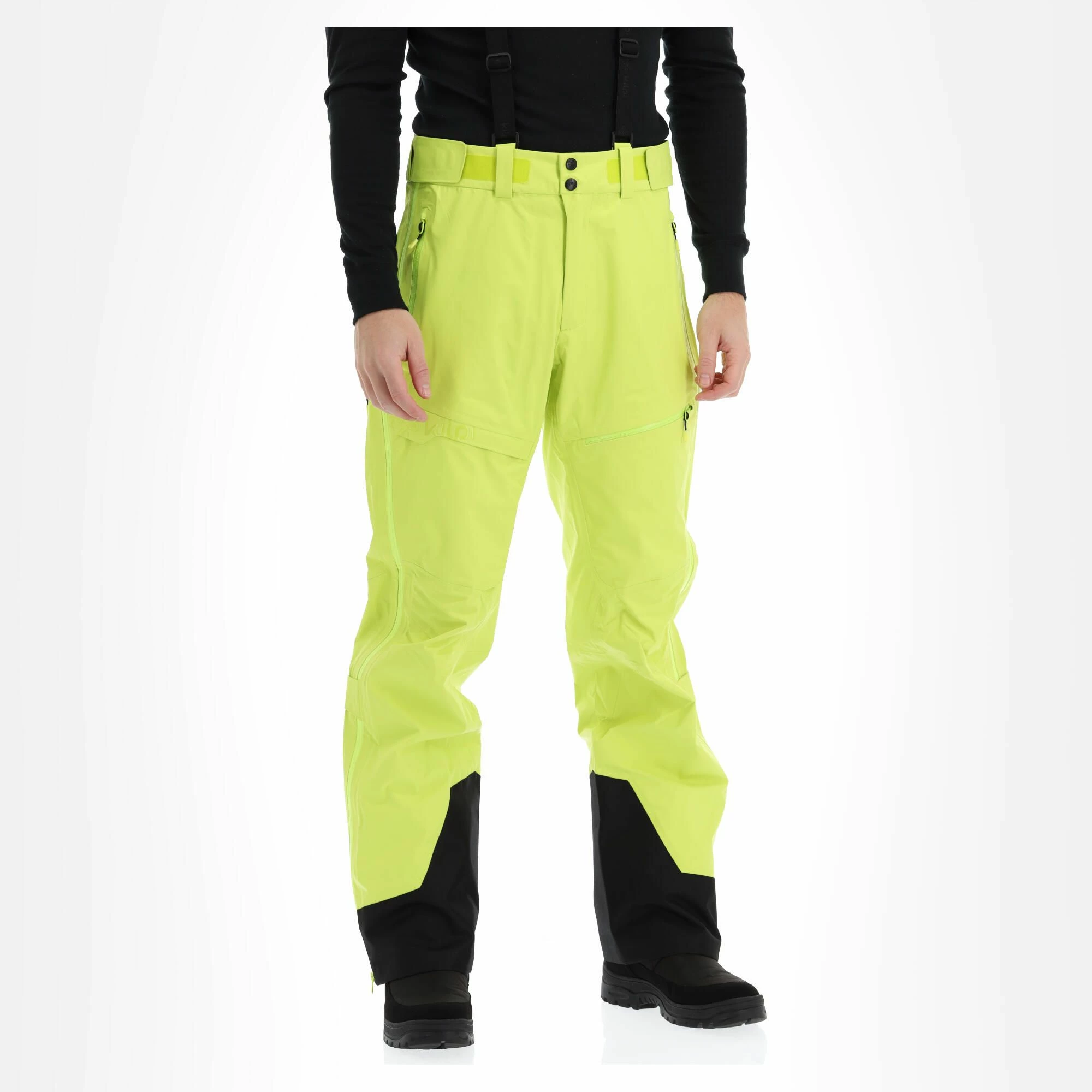 Kilpi, Lazzaro-M Hardshell Ski Pants Men Lime Green - Image 2