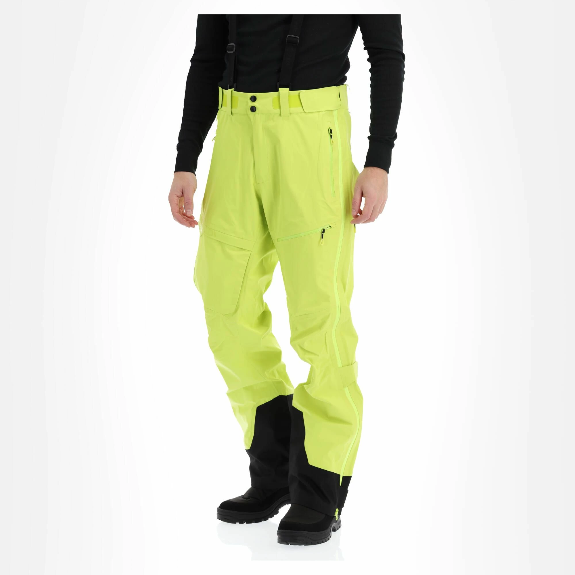 Kilpi, Lazzaro-M Hardshell Ski Pants Men Lime Green - Image 4