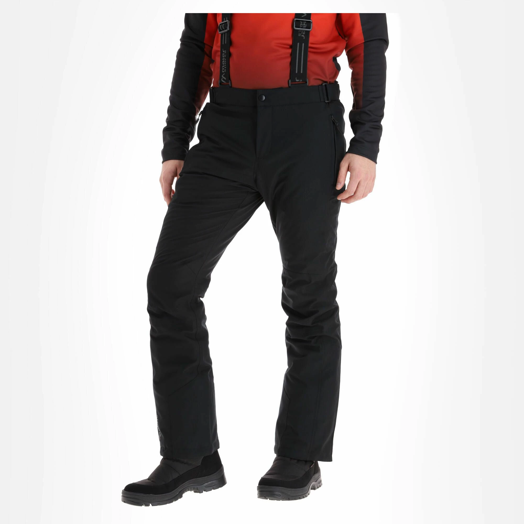 Maier Sports, Joscha Slim Ski Pants Men Black - Image 4