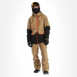 Picture, Stone Jkt Ski Jacket Men Dark Stone Beige