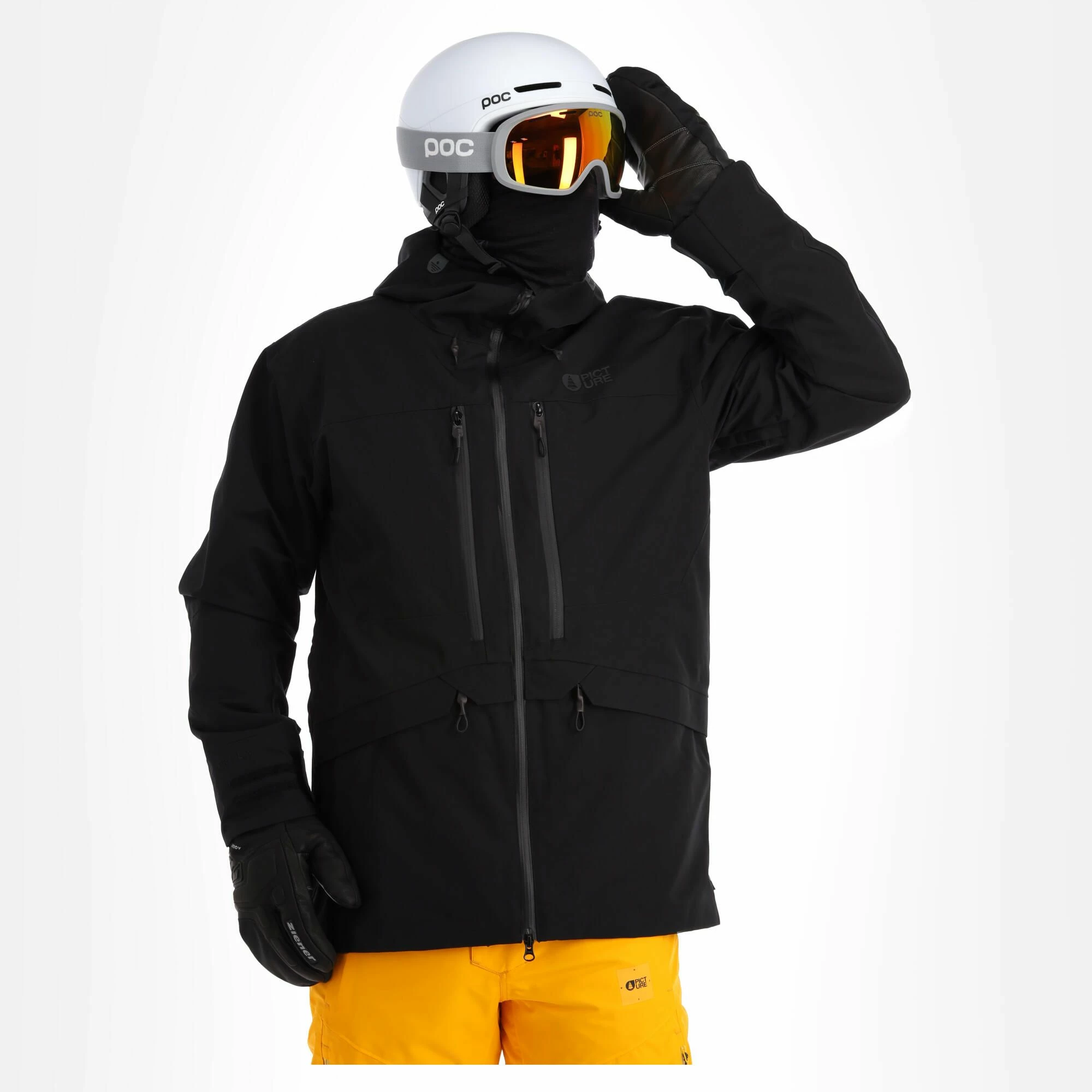Picture, U88 Jkt Ski Jacket Men Black - Image 2