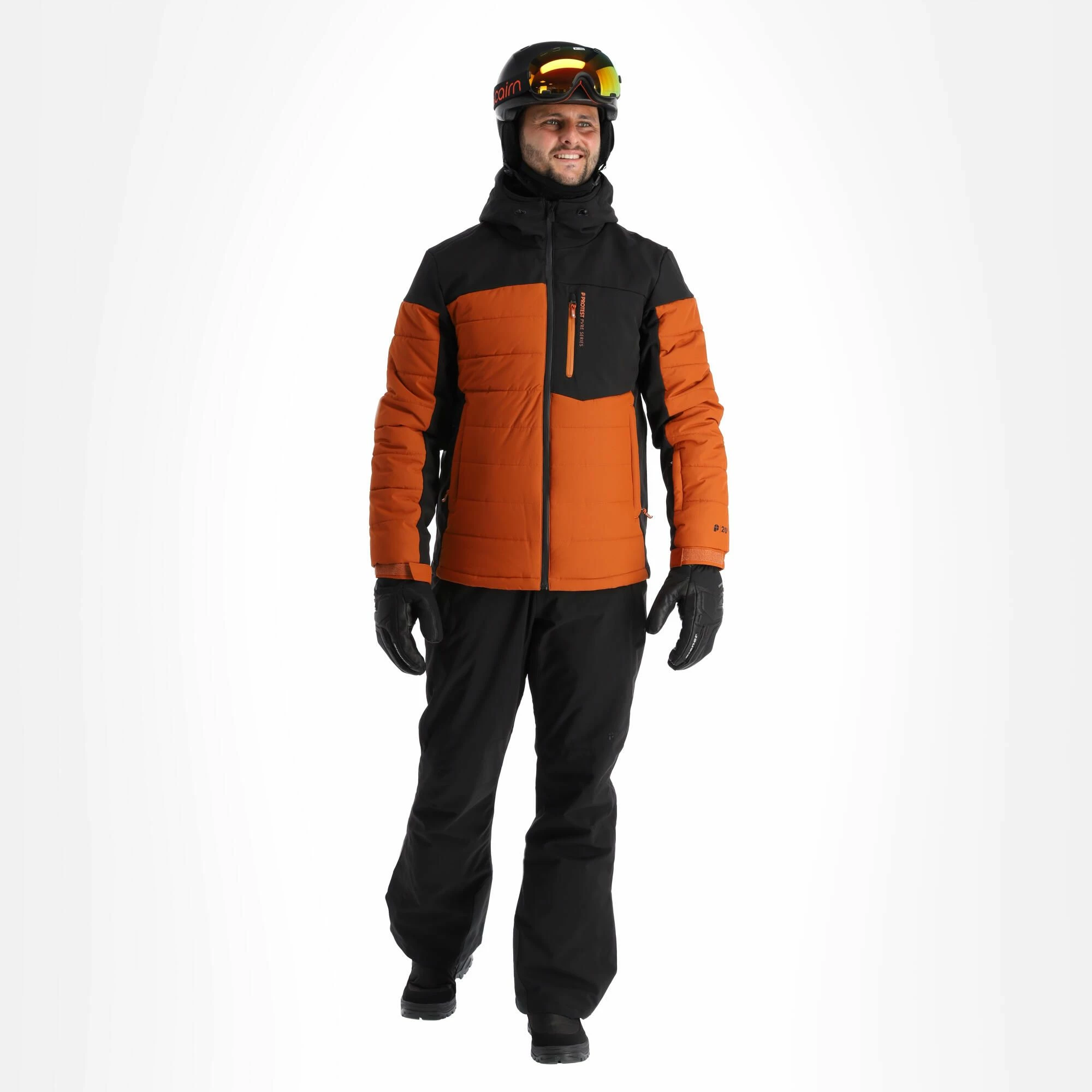 Protest, Prtmount Ski Jacket Men Umber Orange
