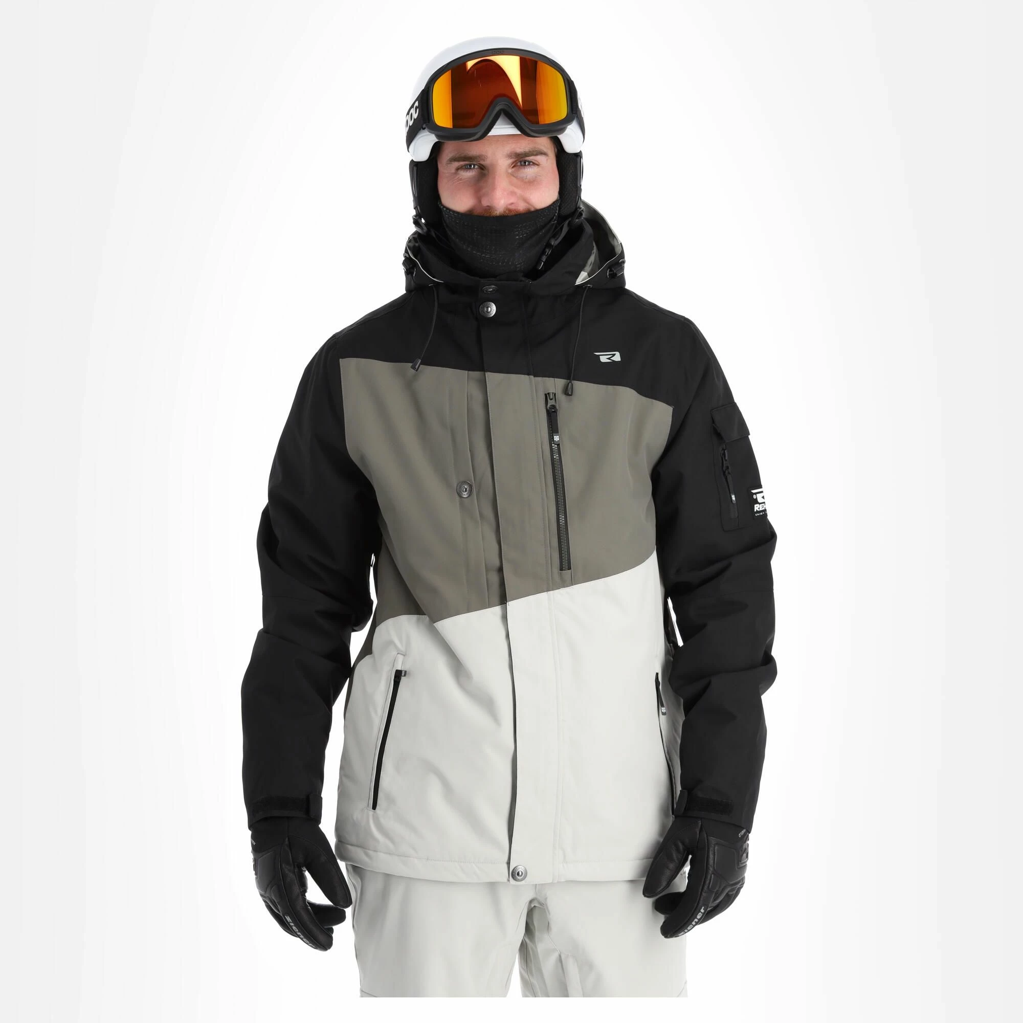 Rehall, Anchor-R Ski Jacket Men Storm Grey - Image 2